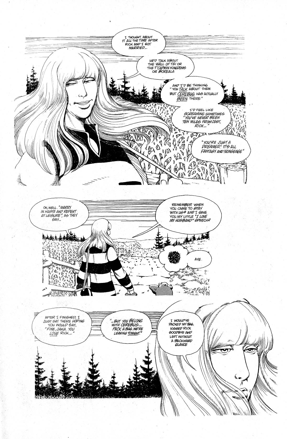 Read online Cerebus comic -  Issue #234 - 10