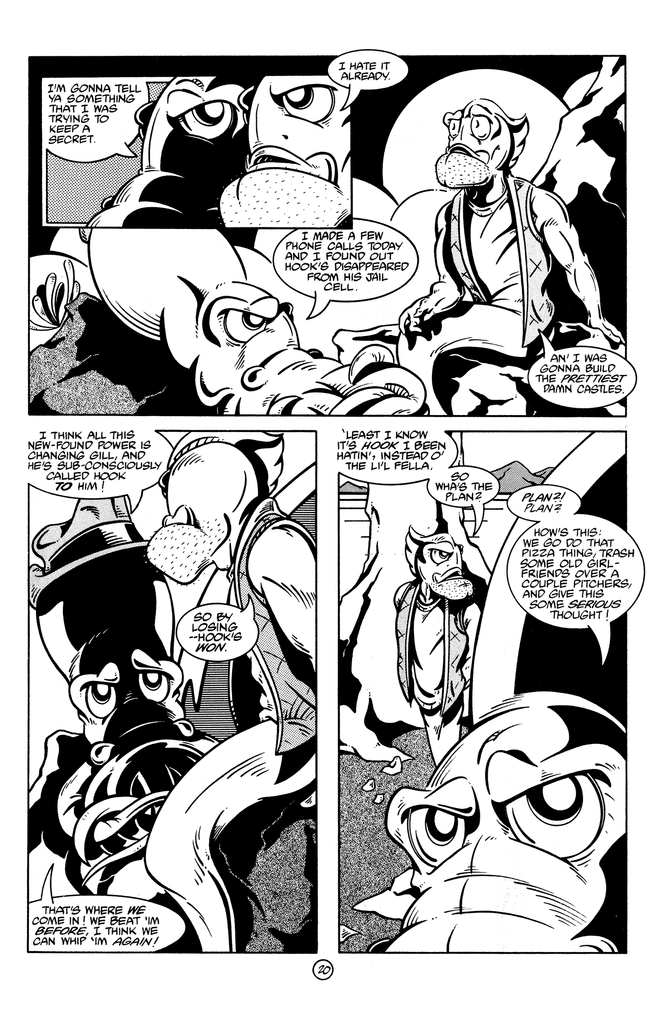 Read online The Fish Police comic -  Issue #24 - 22