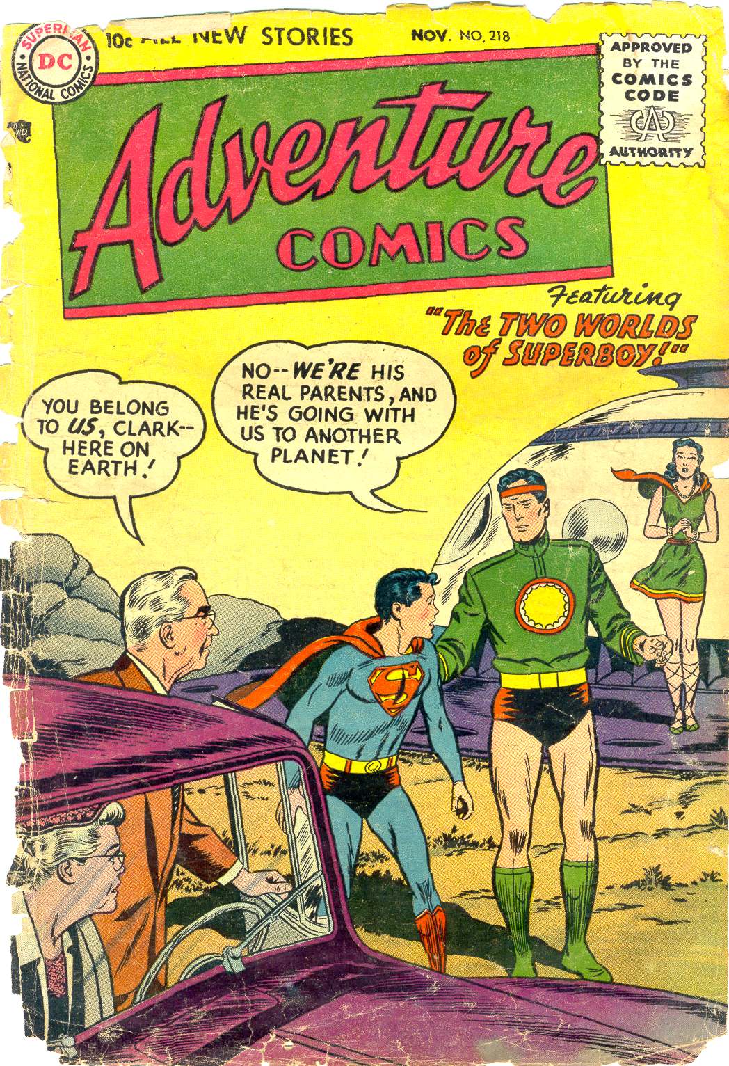 Read online Adventure Comics (1938) comic -  Issue #218 - 1