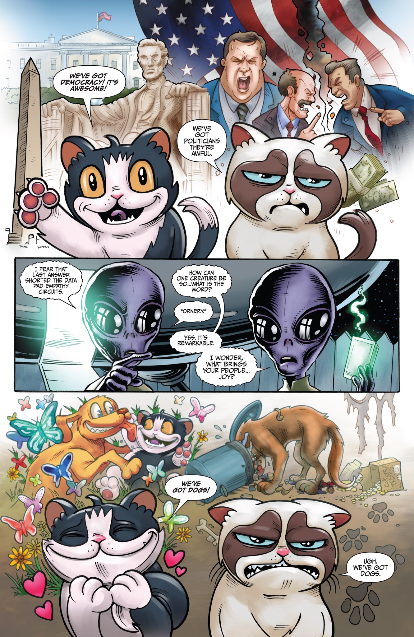 Read online Grumpy Cat comic -  Issue # TPB - 105