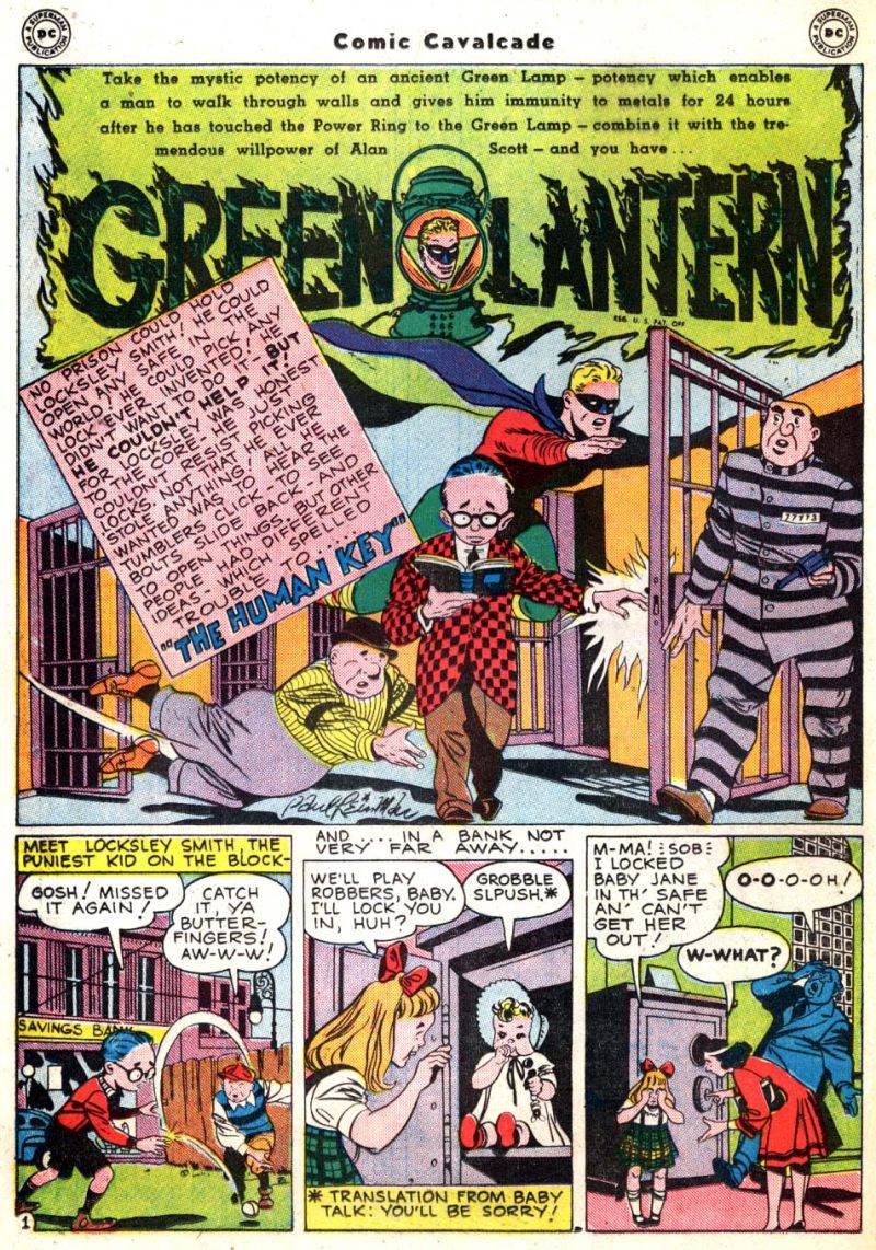 Read online Comic Cavalcade comic -  Issue #15 - 62