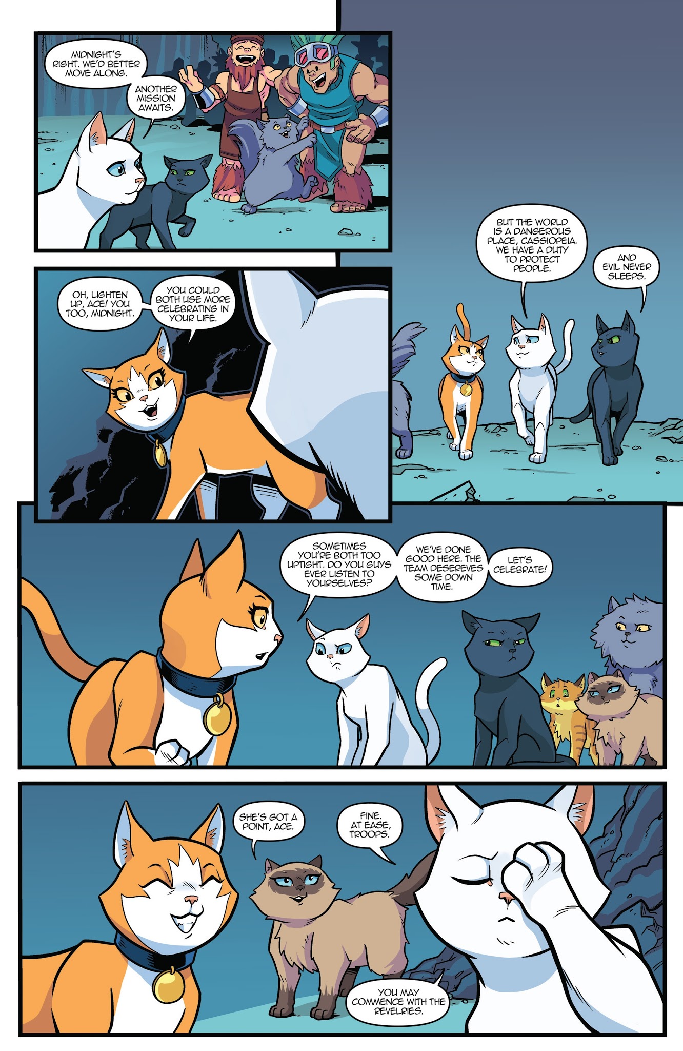 Read online Hero Cats comic -  Issue #19 - 22