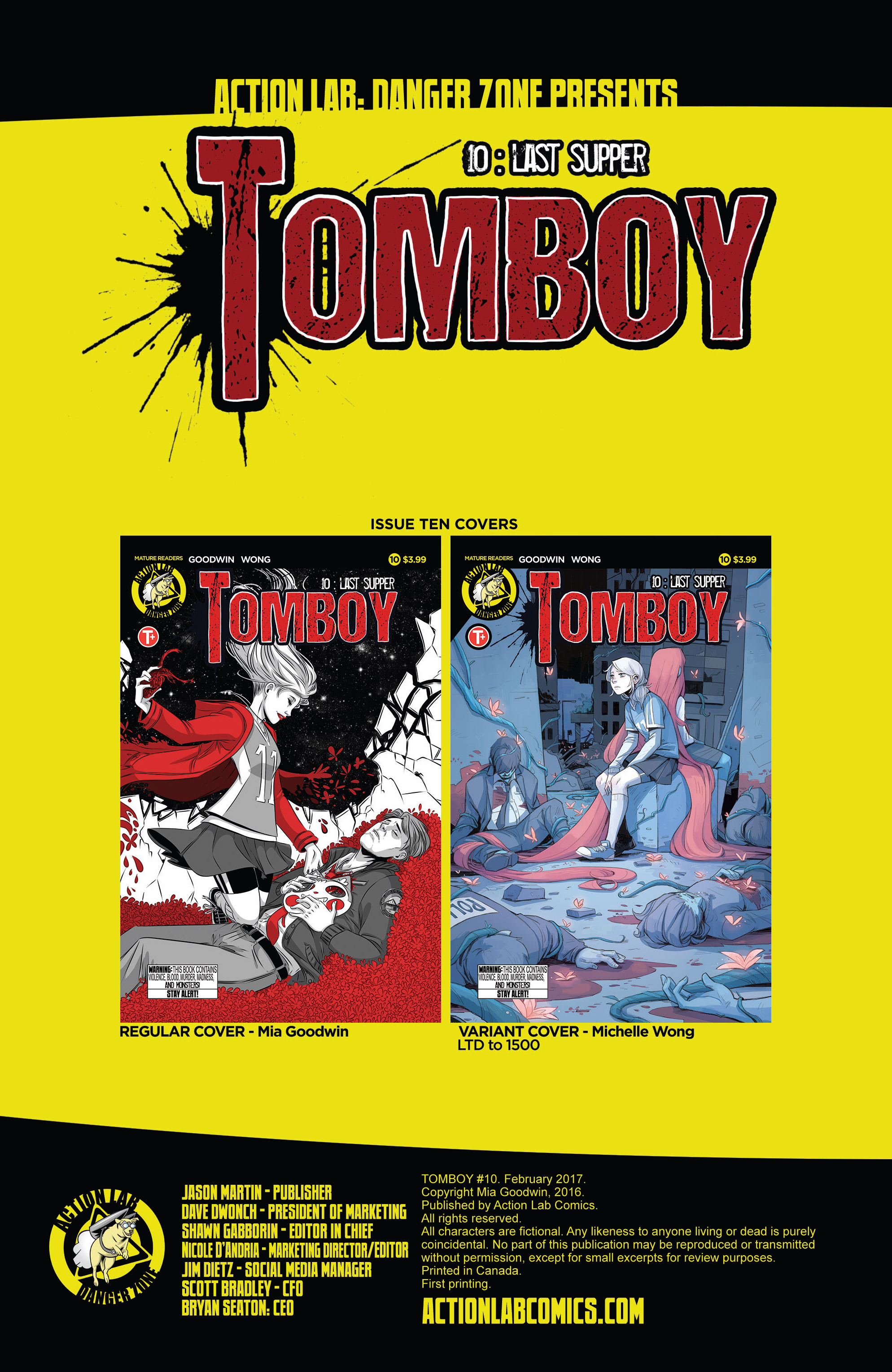 Read online Tomboy comic -  Issue #10 - 2