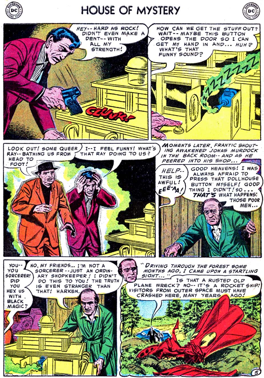 Read online House of Mystery (1951) comic -  Issue #46 - 31