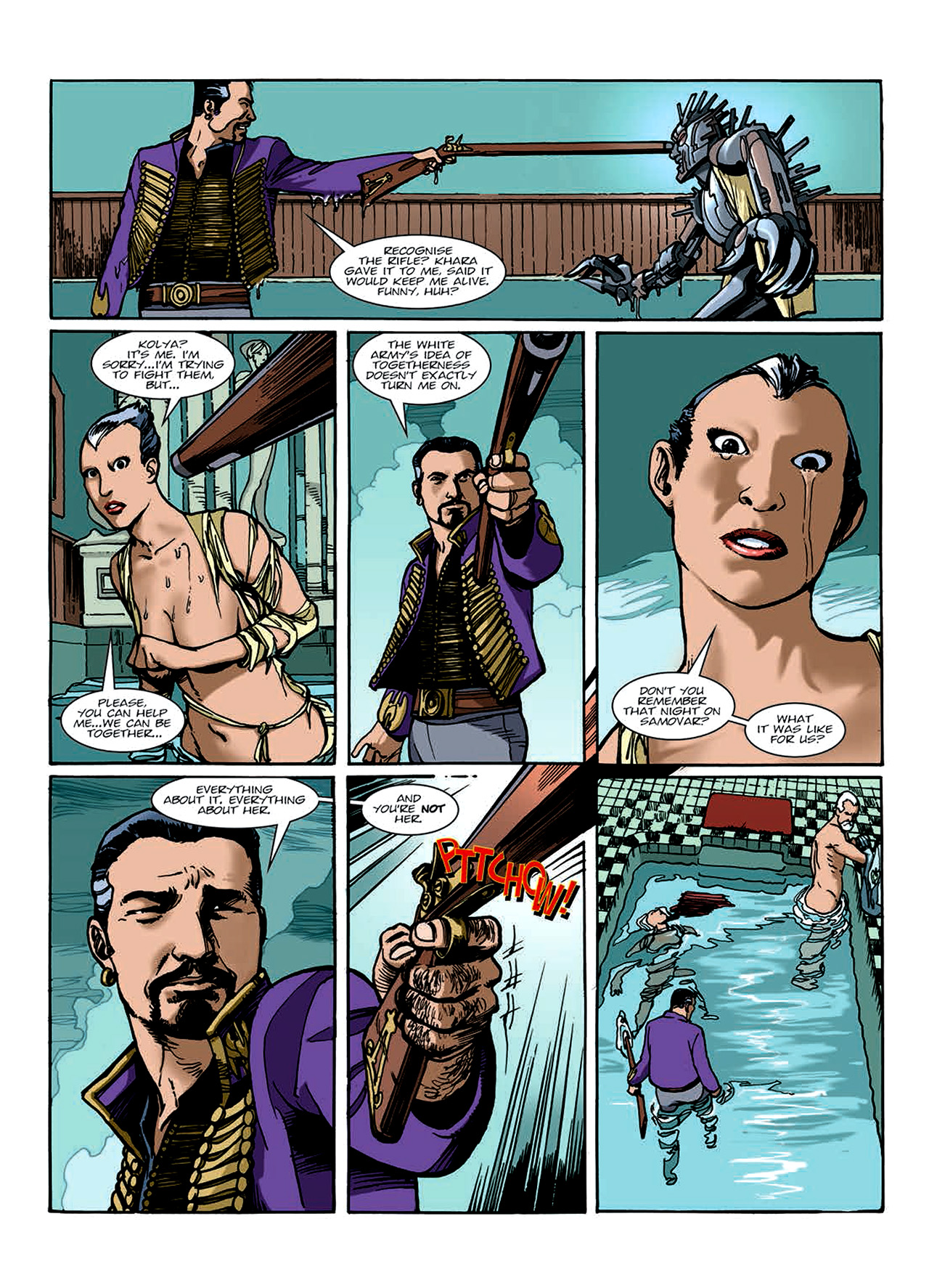 Read online Nikolai Dante comic -  Issue # TPB 7 - 162
