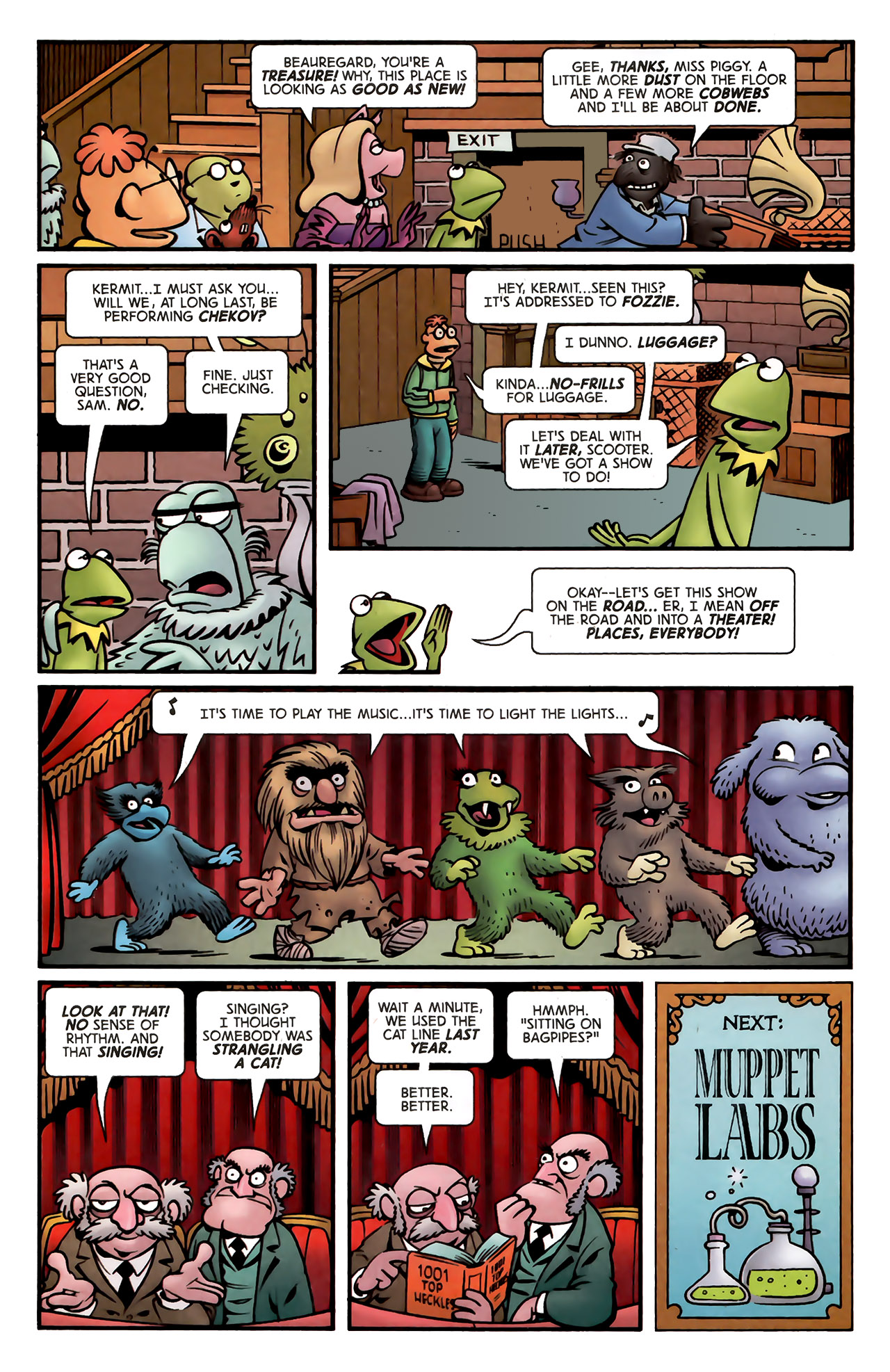Read online The Muppet Show: The Comic Book comic -  Issue #3 - 7