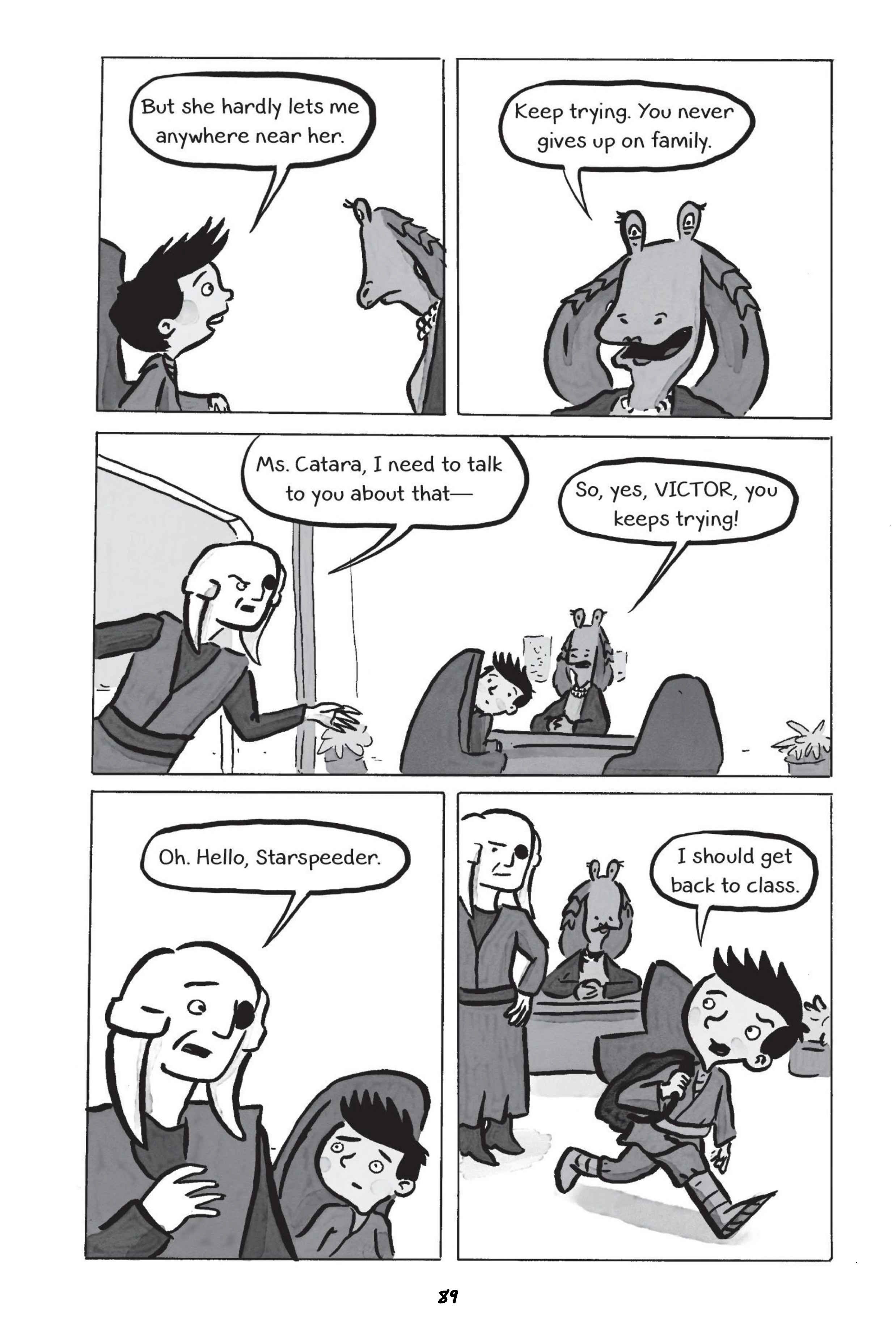 Read online Jedi Academy comic -  Issue # TPB 5 (Part 1) - 91