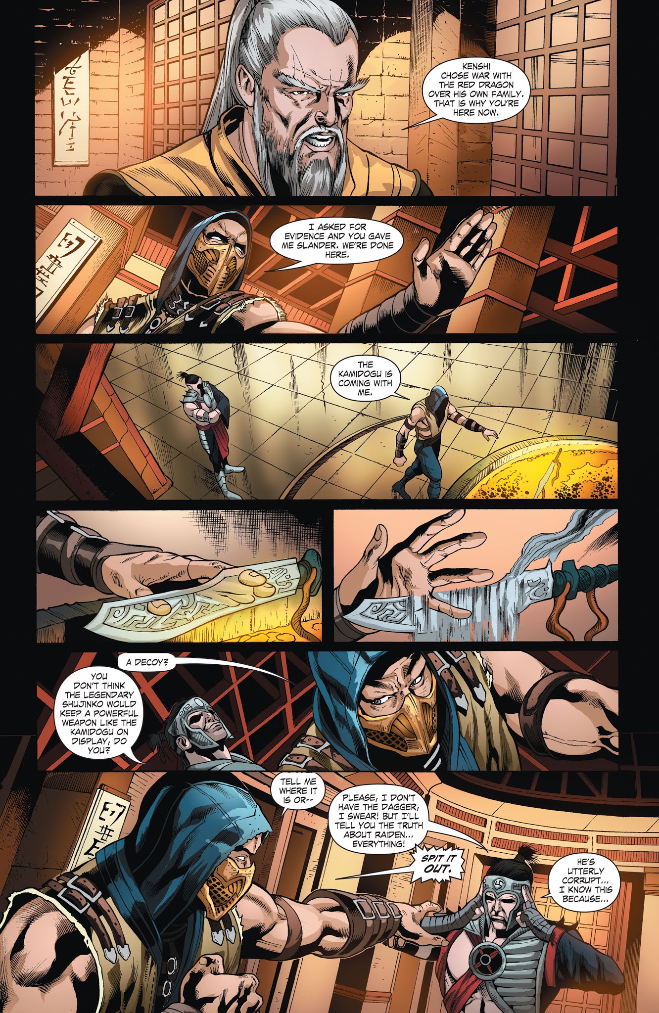 Read online Mortal Kombat X [I] comic -  Issue # _TPB 2 - 101