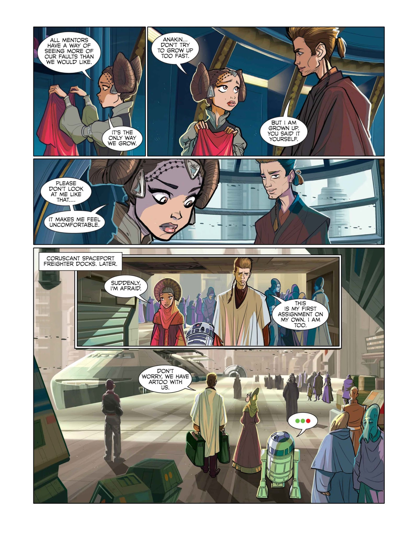 Read online Star Wars: The Prequel Trilogy: A Graphic Novel comic -  Issue # Full - 92