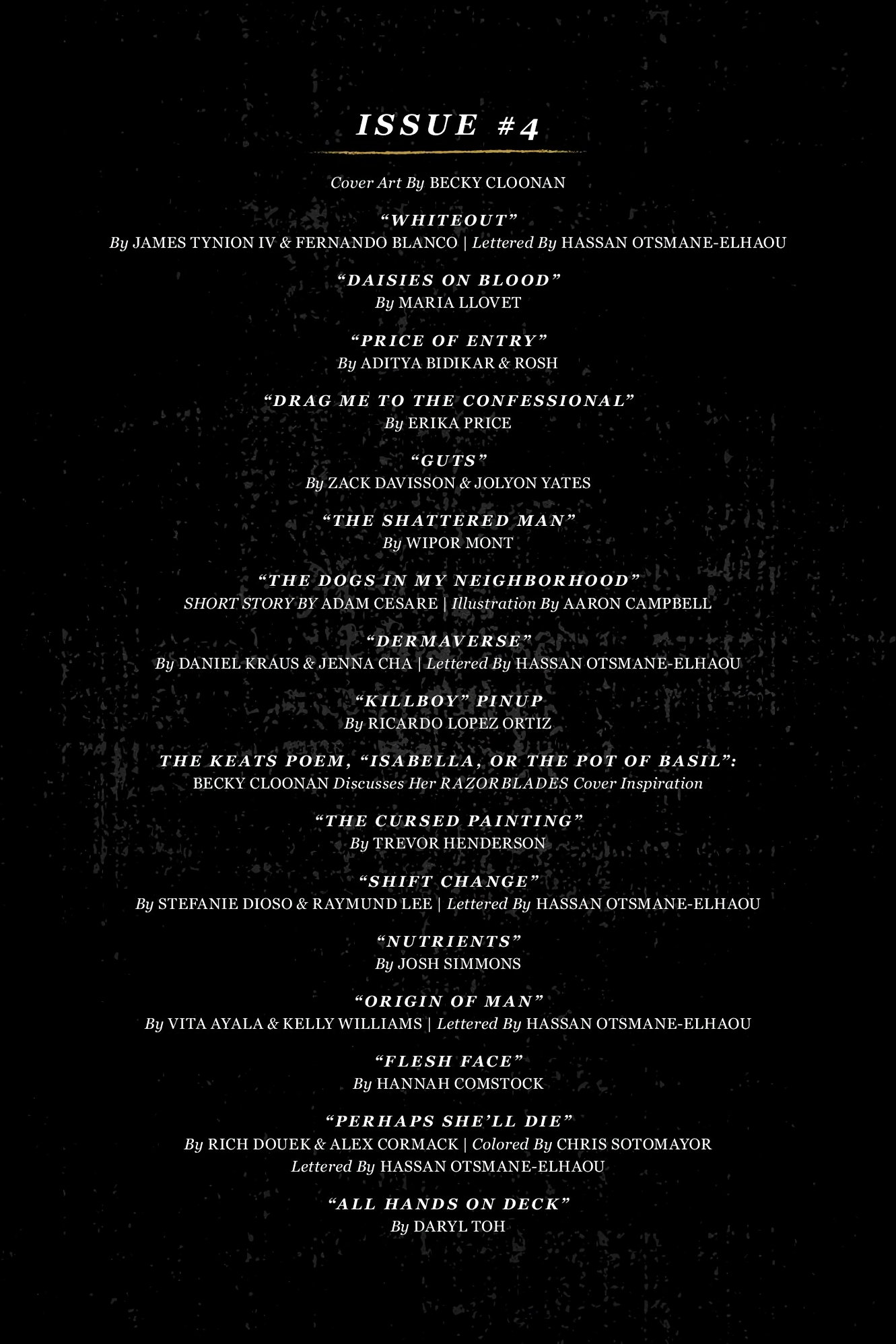 Read online Razorblades: The Horror Magazine comic -  Issue # _Year One Omnibus (Part 3) - 20