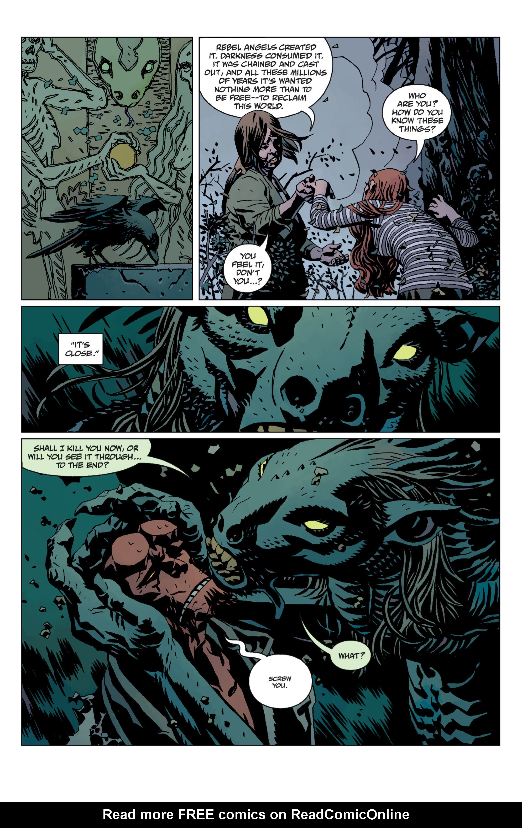 Read online Hellboy comic -  Issue #12 - 119