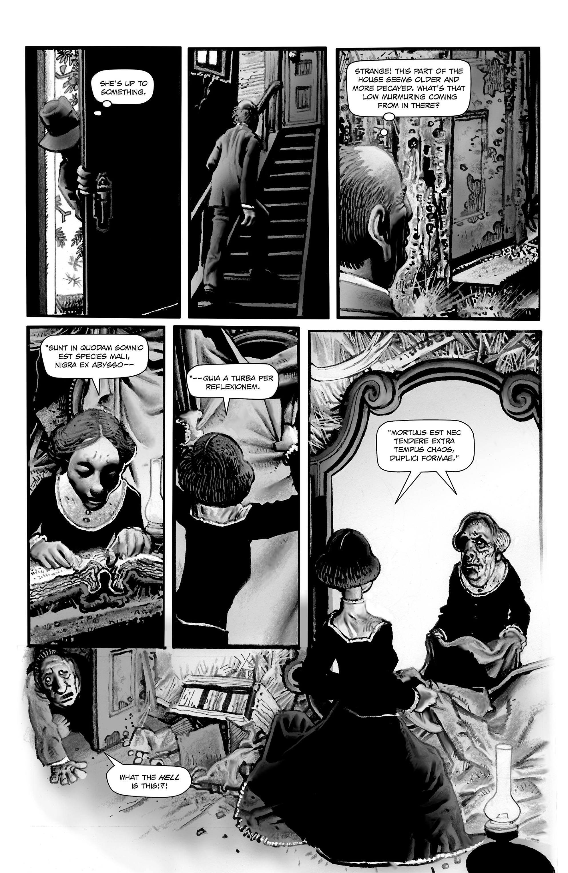 Read online Shadows on the Grave comic -  Issue #5 - 14