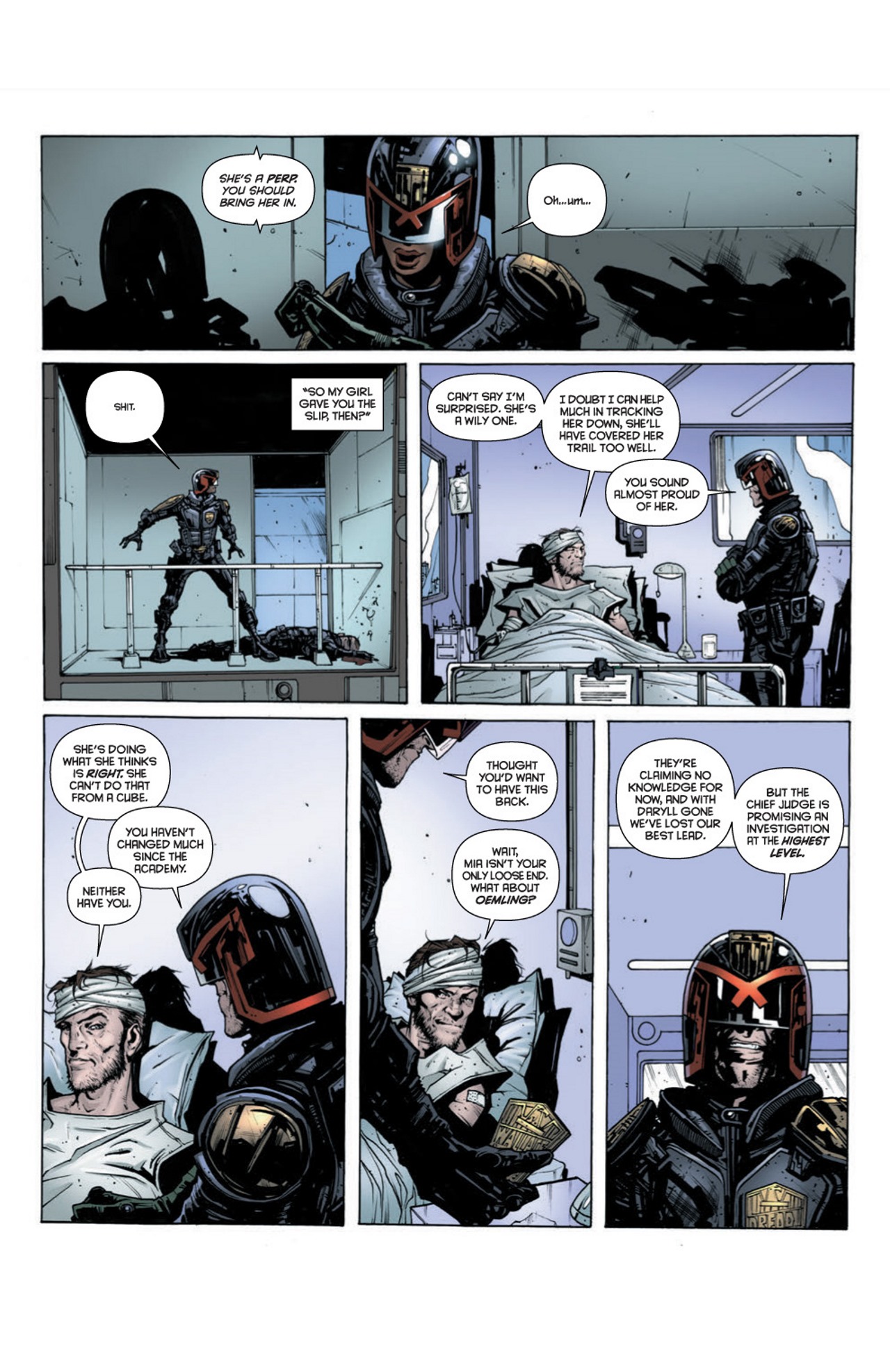 Read online Dredd: Uprise comic -  Issue #2 - 21