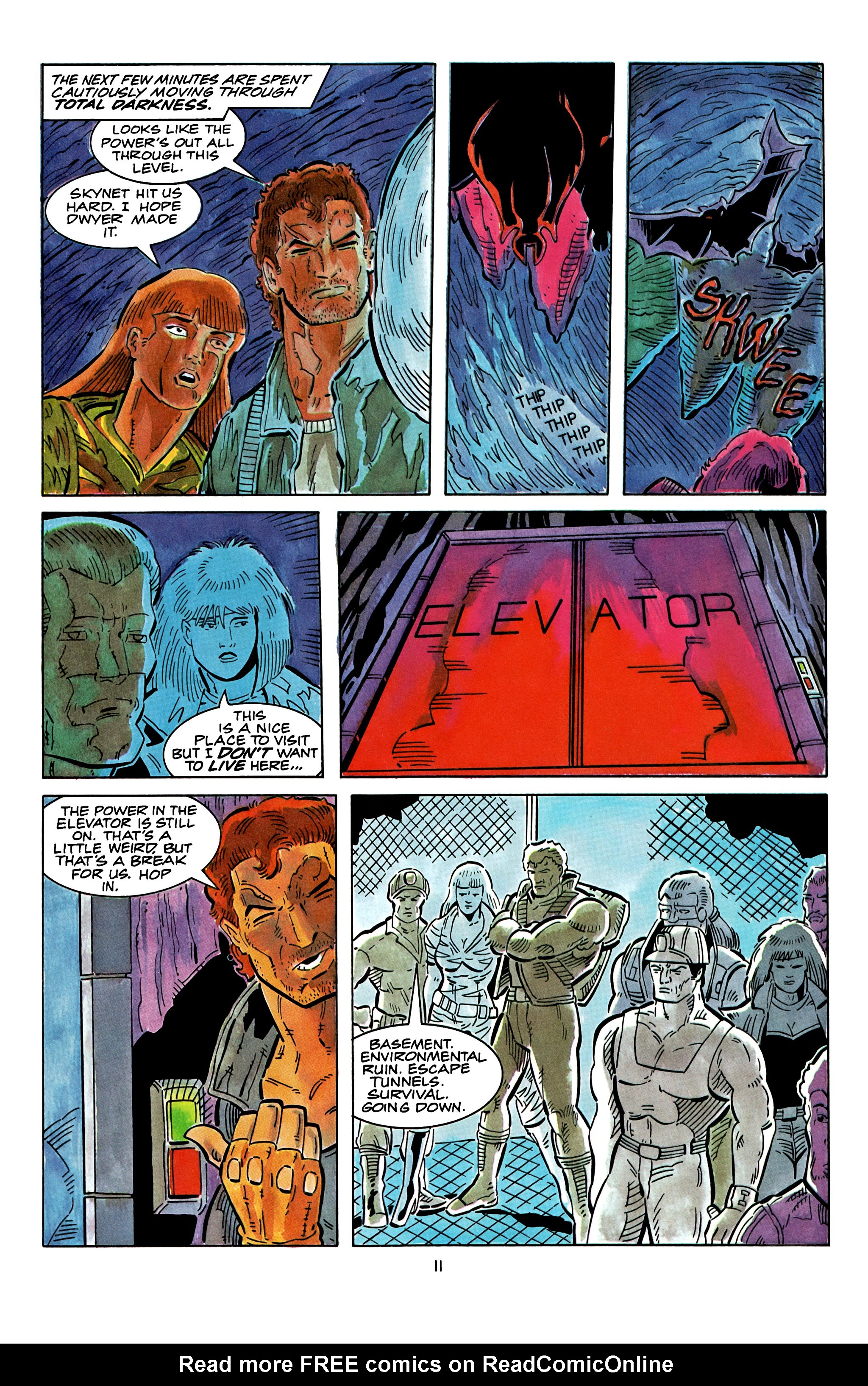 Read online The Terminator (1988) comic -  Issue #8 - 13