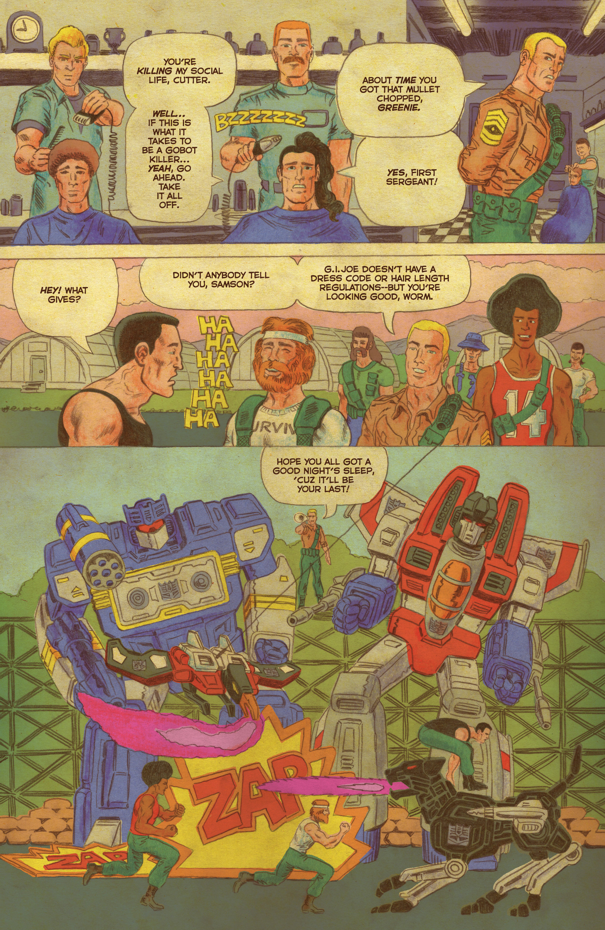Read online The Transformers vs. G.I. Joe comic -  Issue #11 - 8
