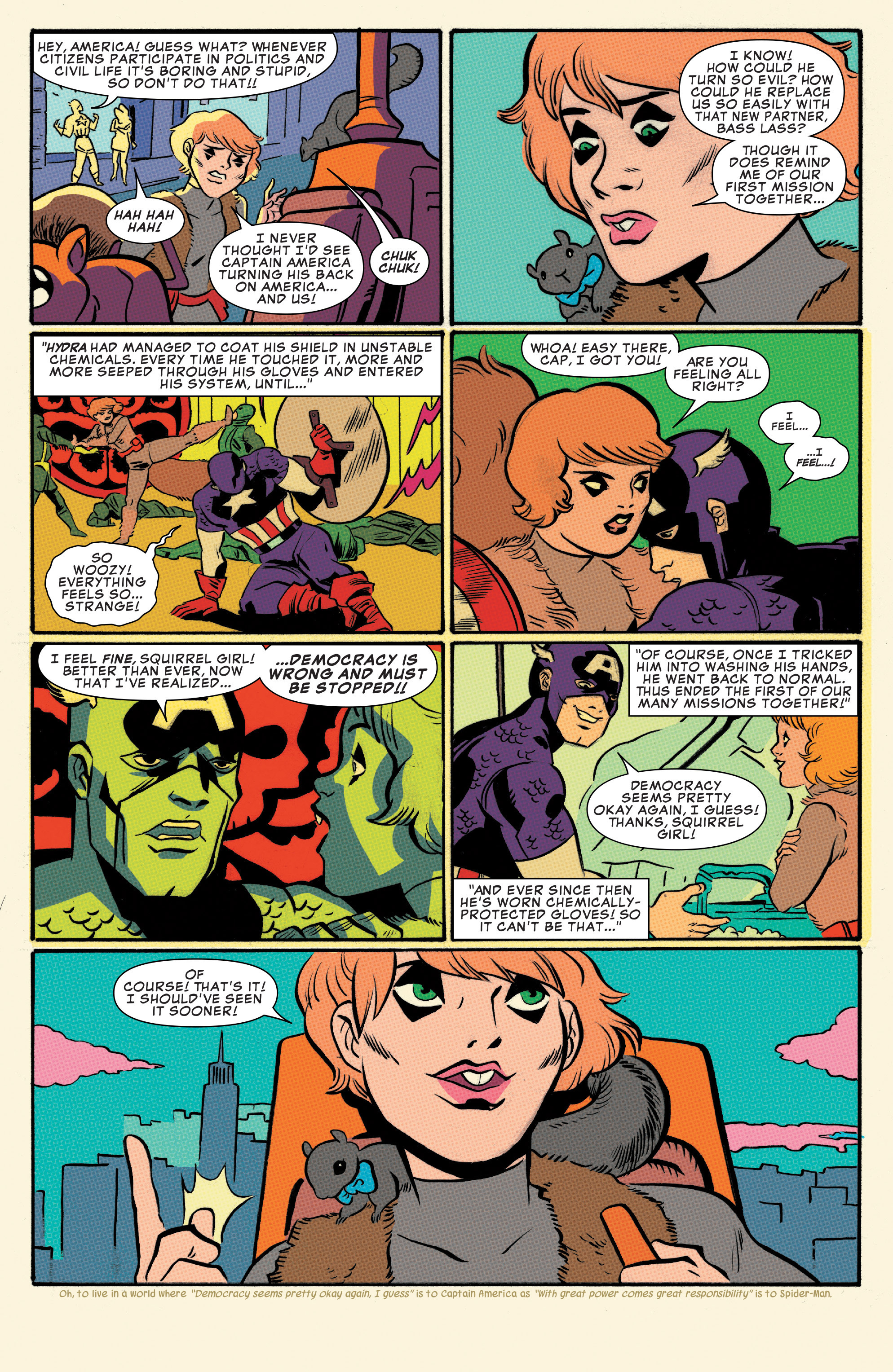 Read online The Unbeatable Squirrel Girl comic -  Issue #5 - 8