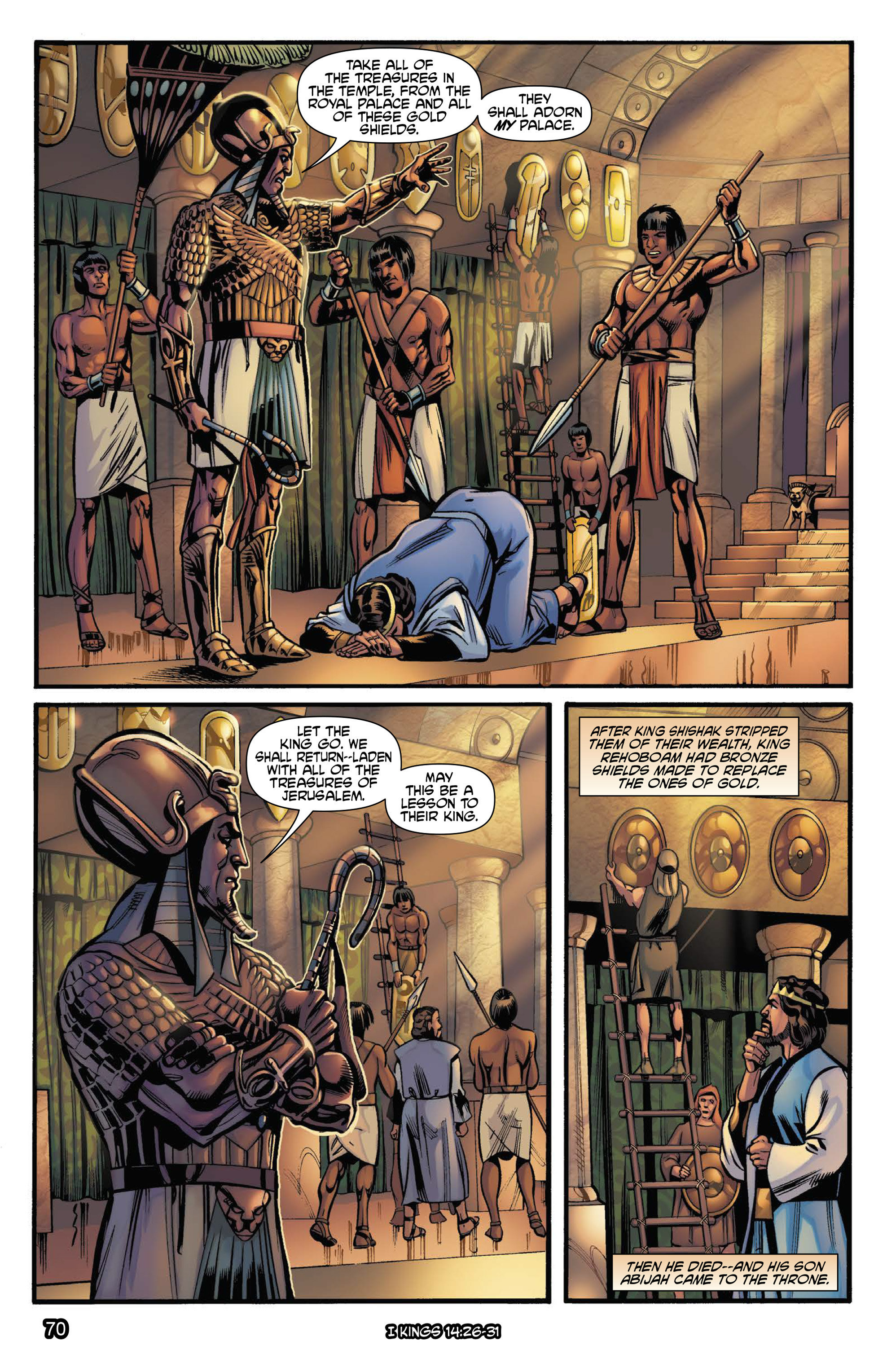 Read online The Kingstone Bible comic -  Issue #6 - 69