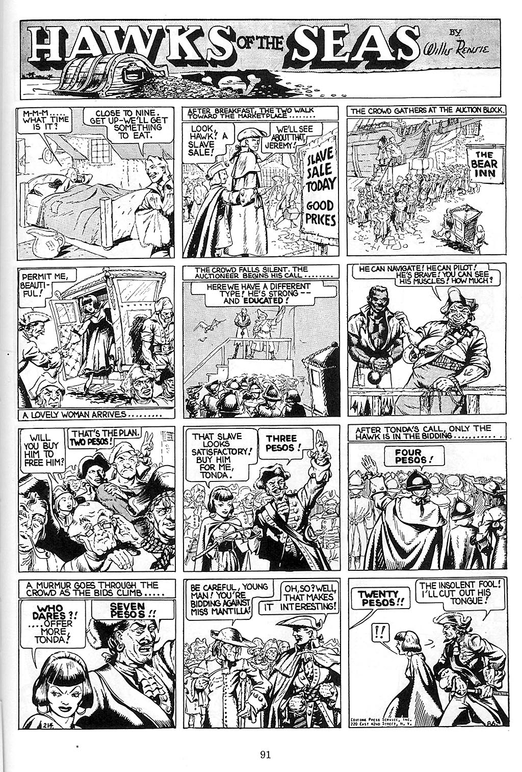 Read online Will Eisner's Hawks of the Seas comic -  Issue # TPB - 92