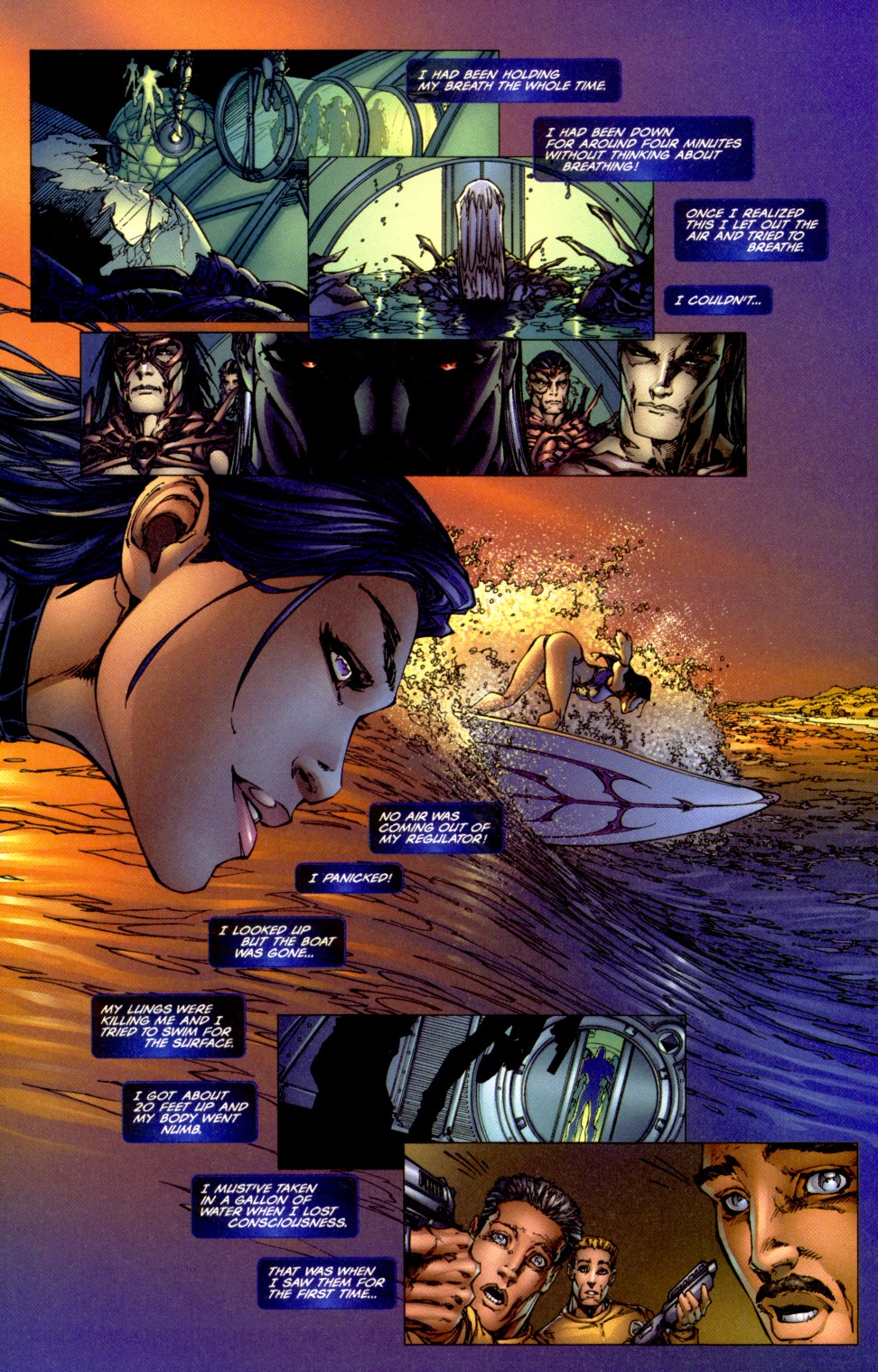 Read online Fathom (1998) comic -  Issue #0 - 9