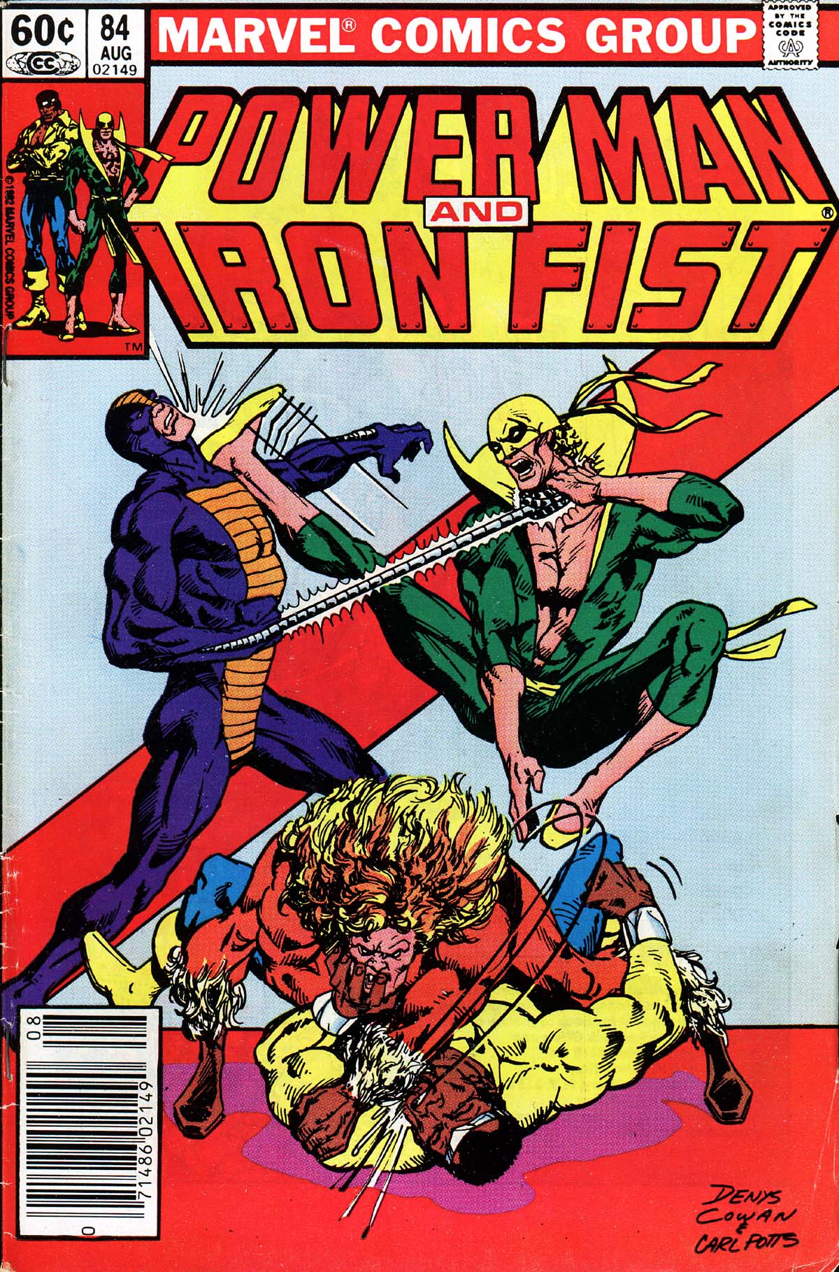 Read online Power Man and Iron Fist (1978) comic -  Issue #84 - 1