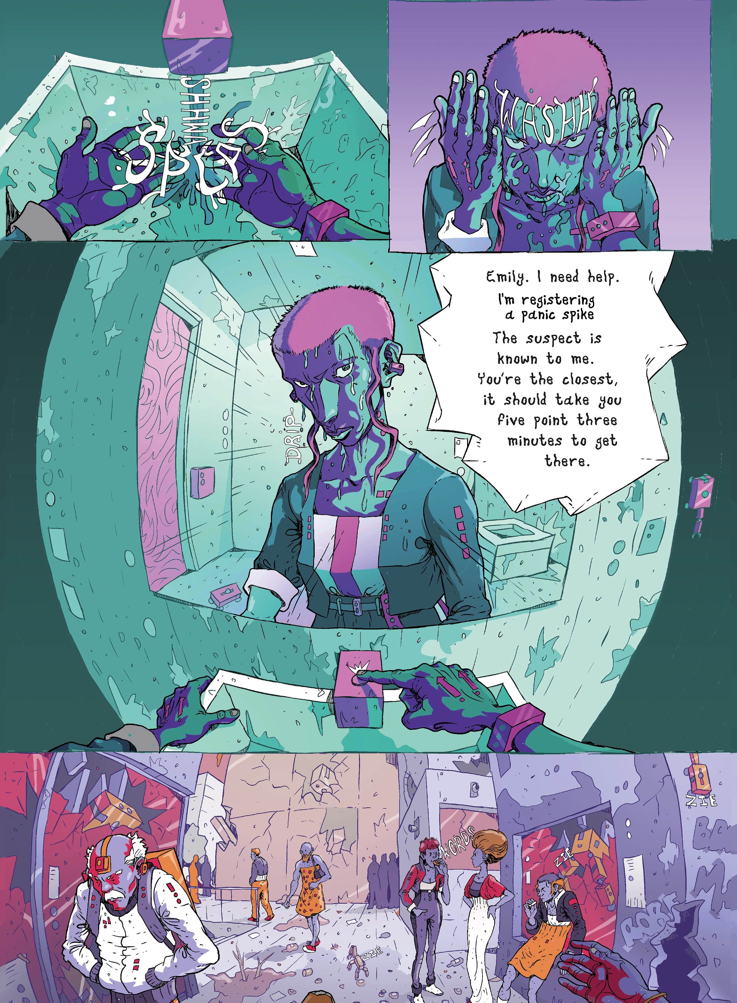 Read online Bioripple comic -  Issue # TPB (Part 1) - 9