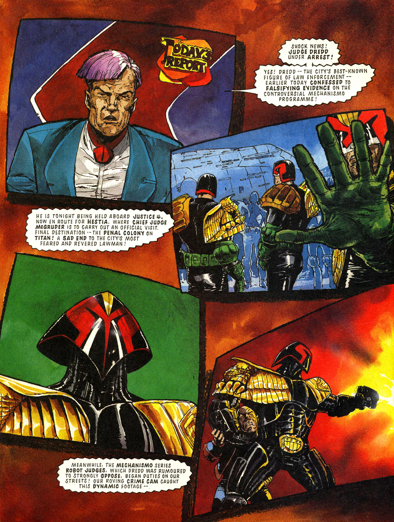 Read online Judge Dredd: The Megazine (vol. 2) comic -  Issue #58 - 4