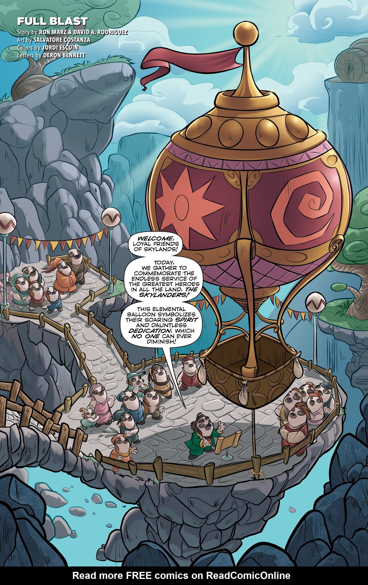 Read online Skylanders Quarterly-Spyro & Friends: Full Blast comic -  Issue # Full - 19