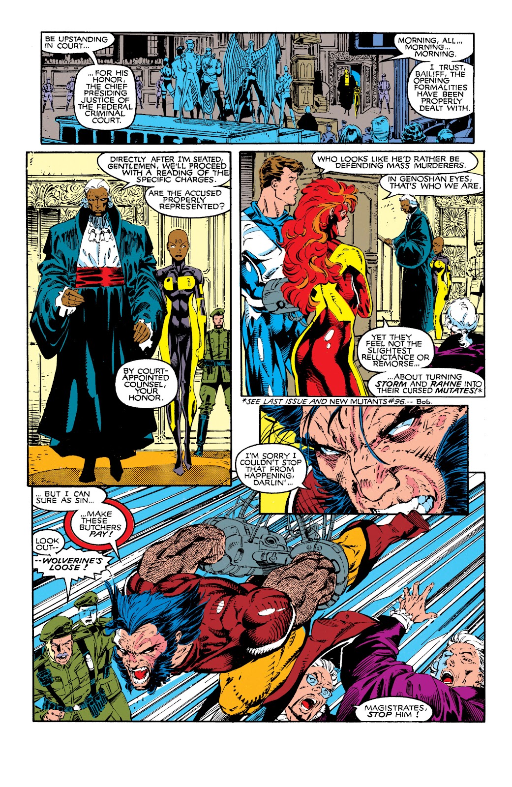 Uncanny X Men 1963 Issue 272 Read Uncanny X Men 1963 Issue 272 comic