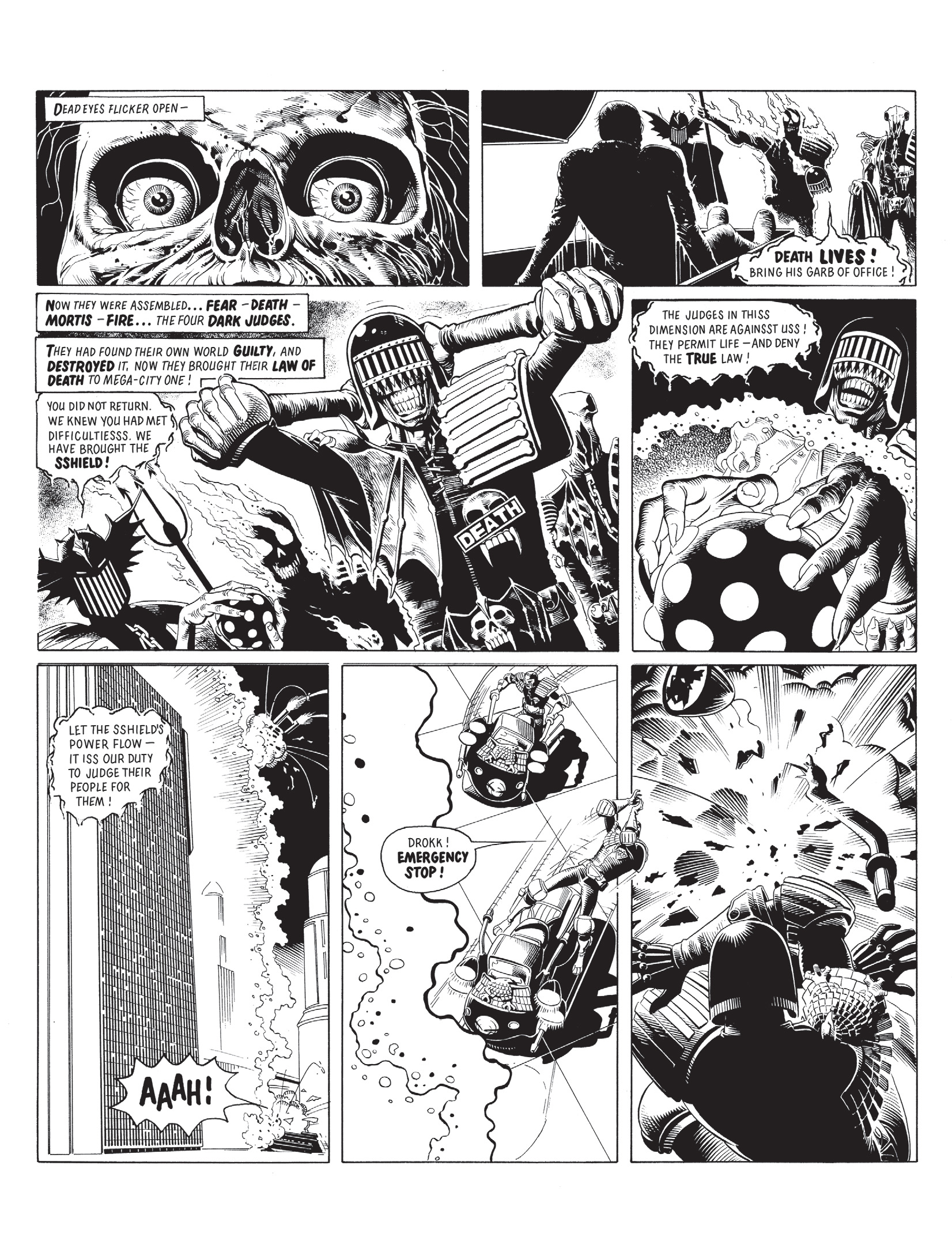 Read online Essential Judge Dredd: Dredd Vs Death comic -  Issue # TPB (Part 1) - 32