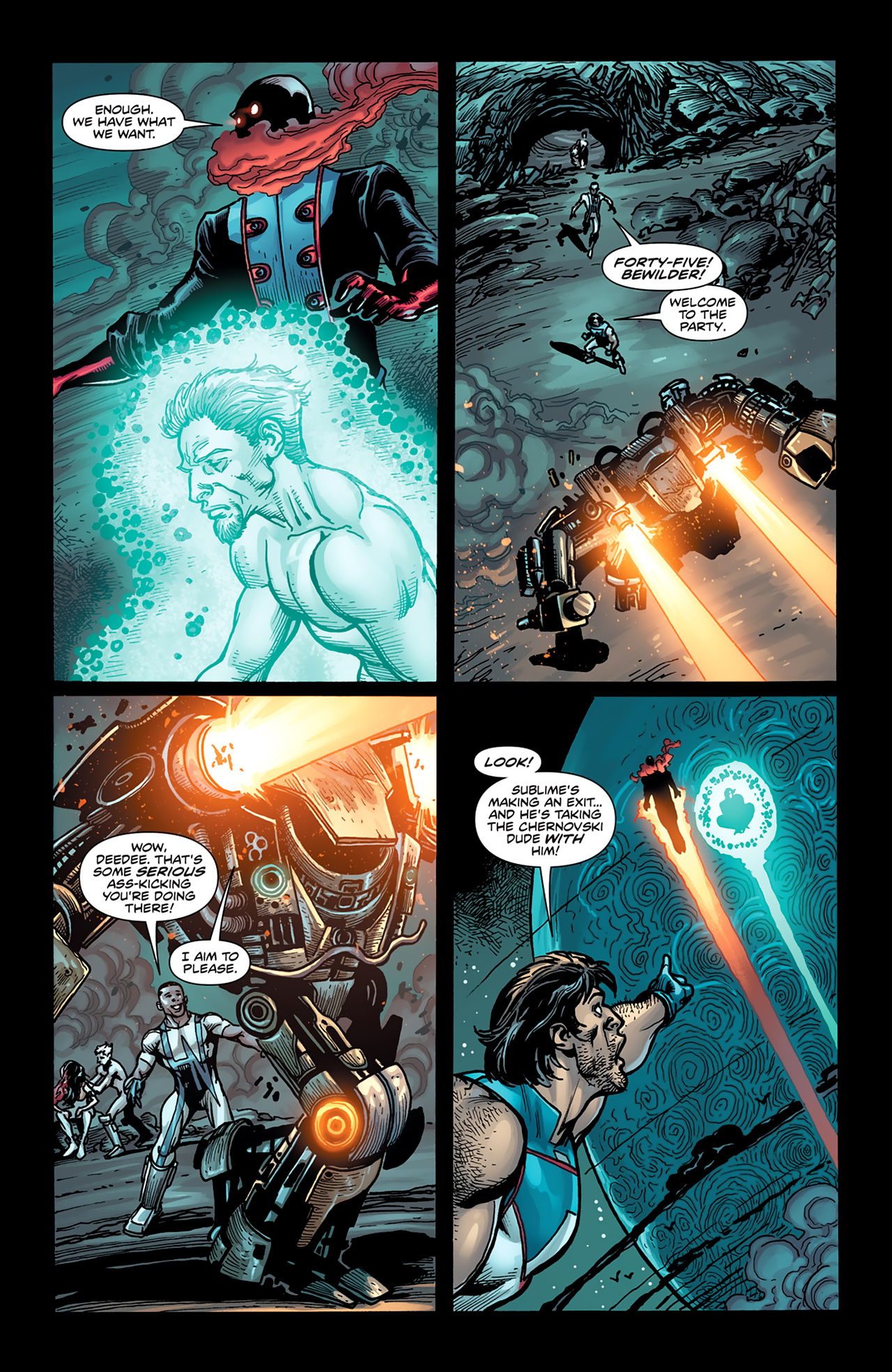 Read online The Hypernaturals comic -  Issue #6 - 22