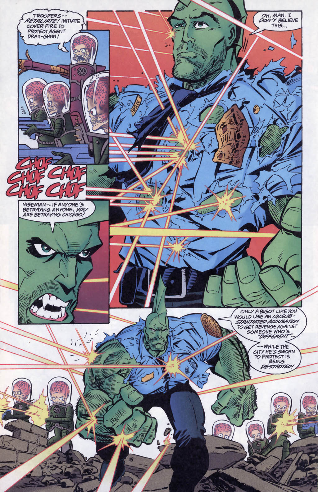 Mars Attacks The Savage Dragon issue 1 - Page 13