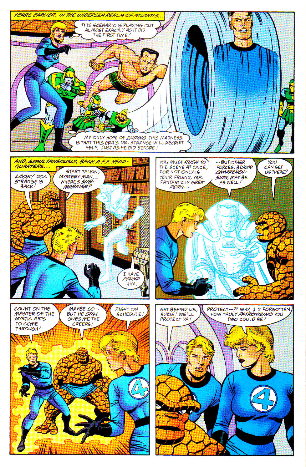 Read online Domination Factor: Fantastic Four comic -  Issue #3 - 17