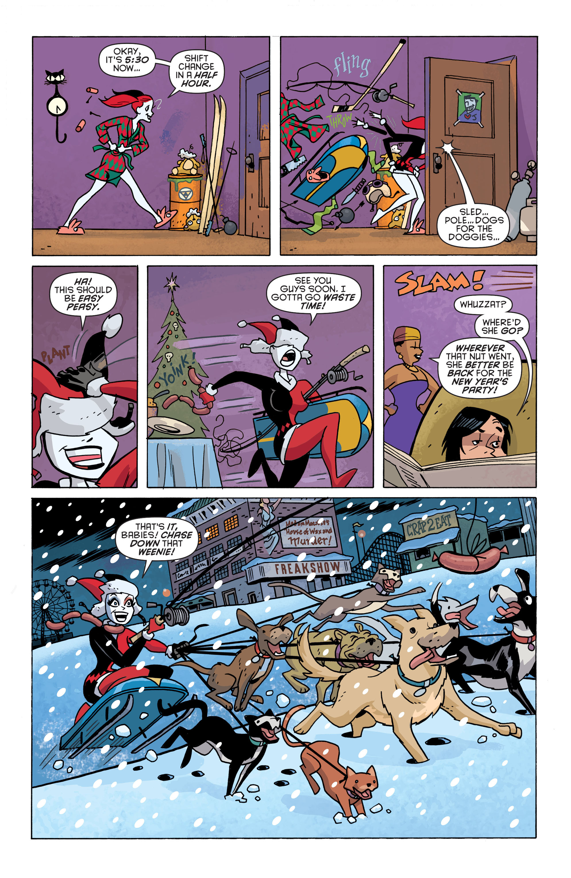 Read online Harley Quinn Holiday Special comic -  Issue # Full - 33