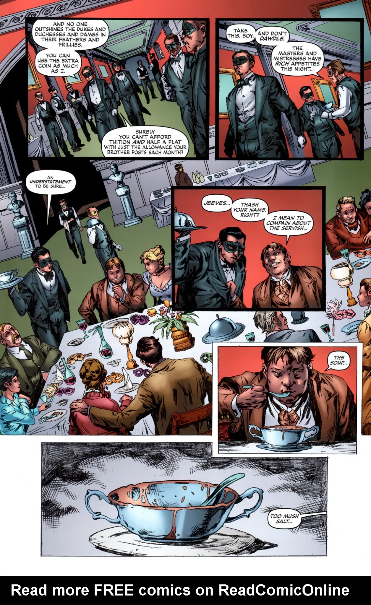 Read online Sherlock Holmes: Year One comic -  Issue #1 - 11