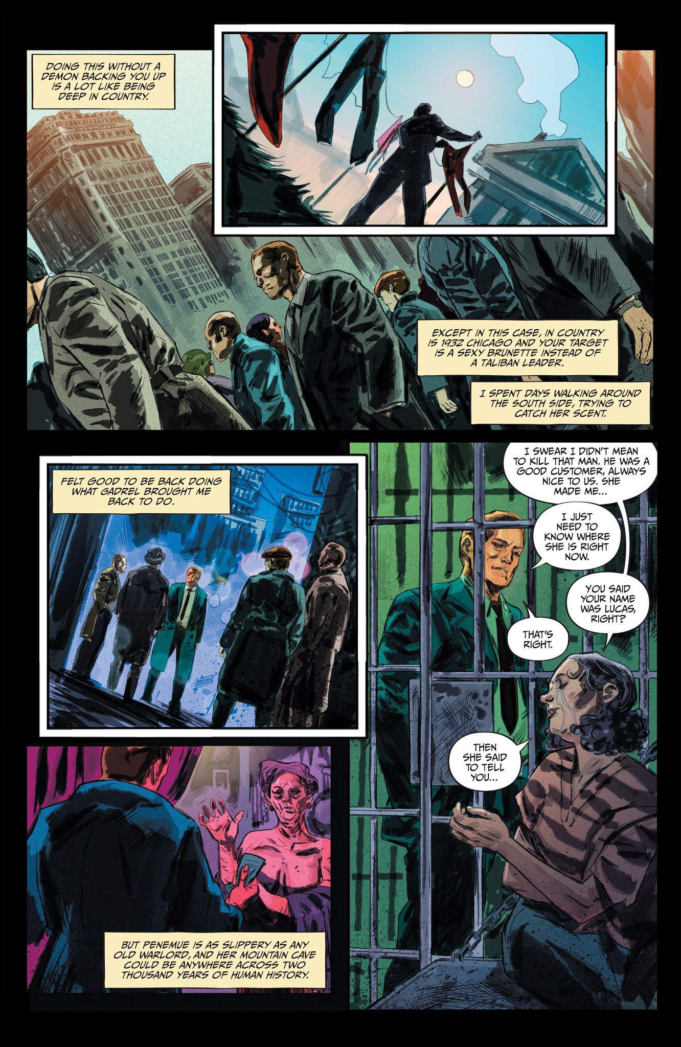 Read online Lucas Stand: Inner Demons comic -  Issue #1 - 13