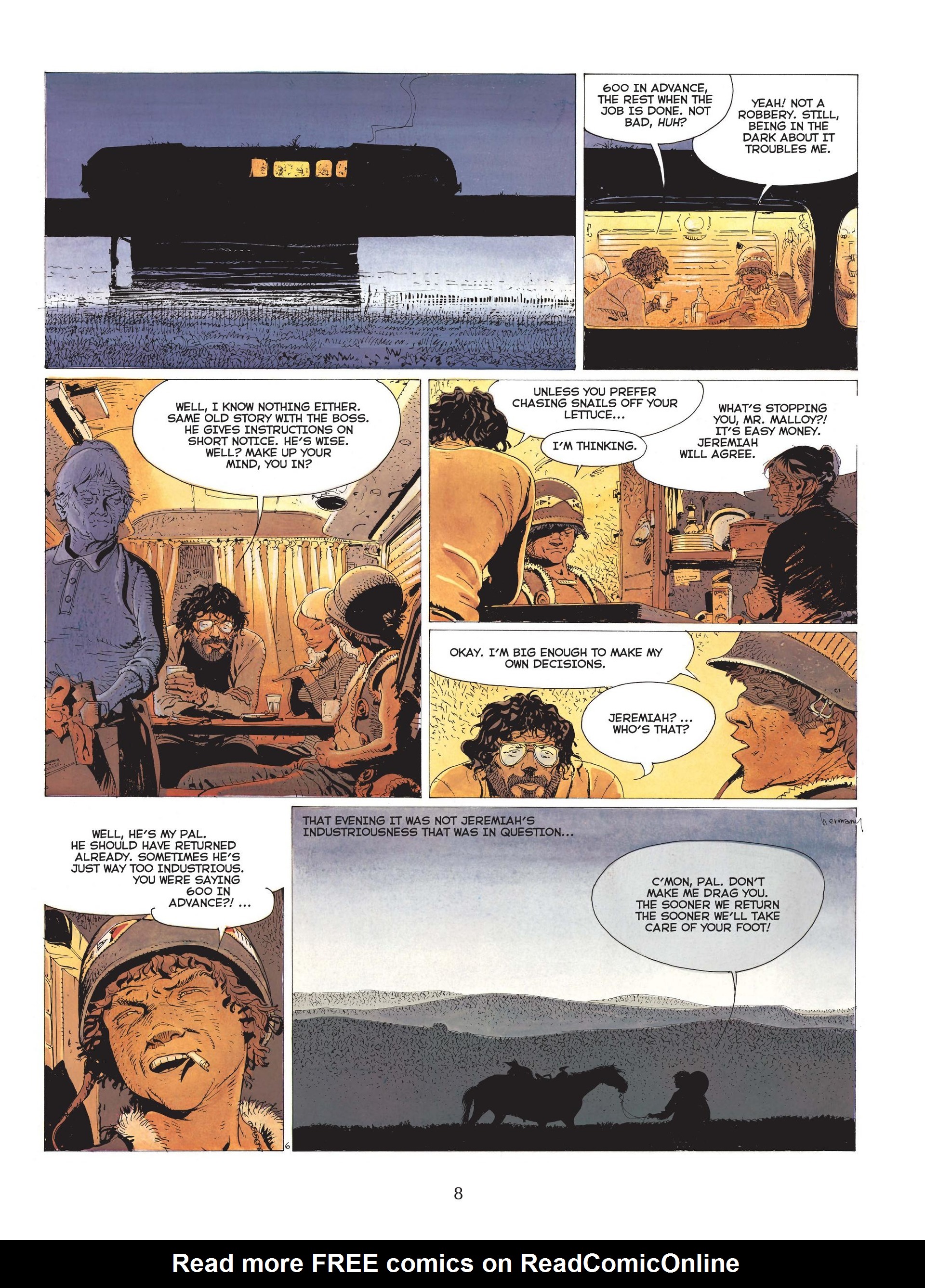 Read online Jeremiah comic -  Issue #5 - 9