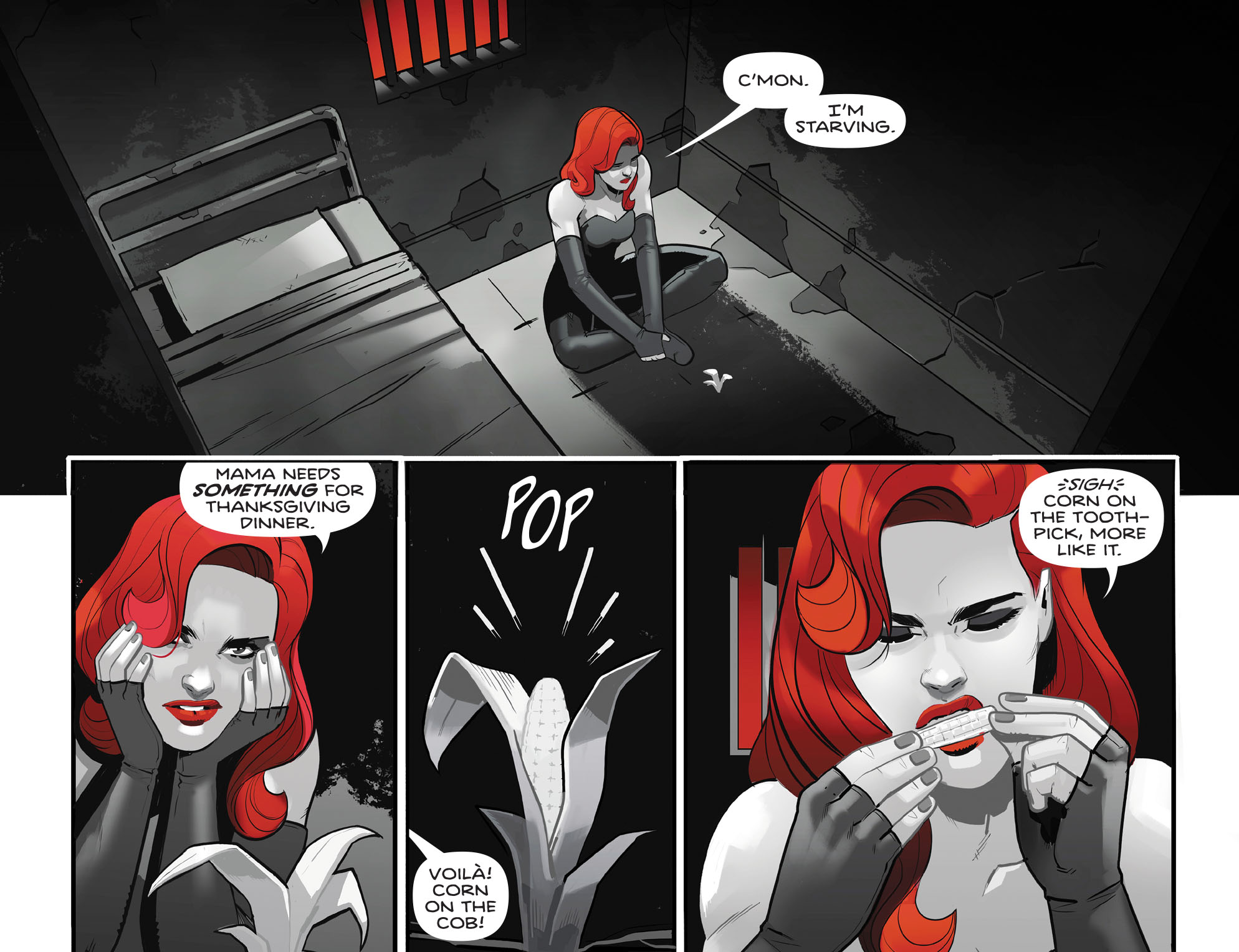 Read online Harley Quinn Black   White   Red comic -  Issue #15 - 19