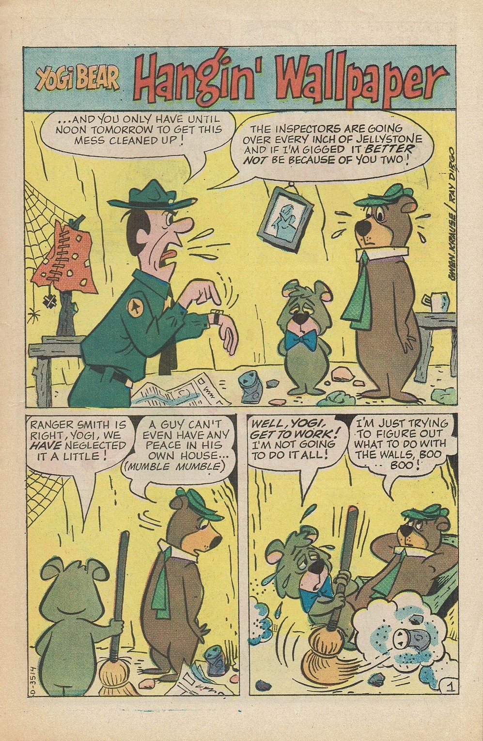 Read online Yogi Bear (1970) comic -  Issue #15 - 11