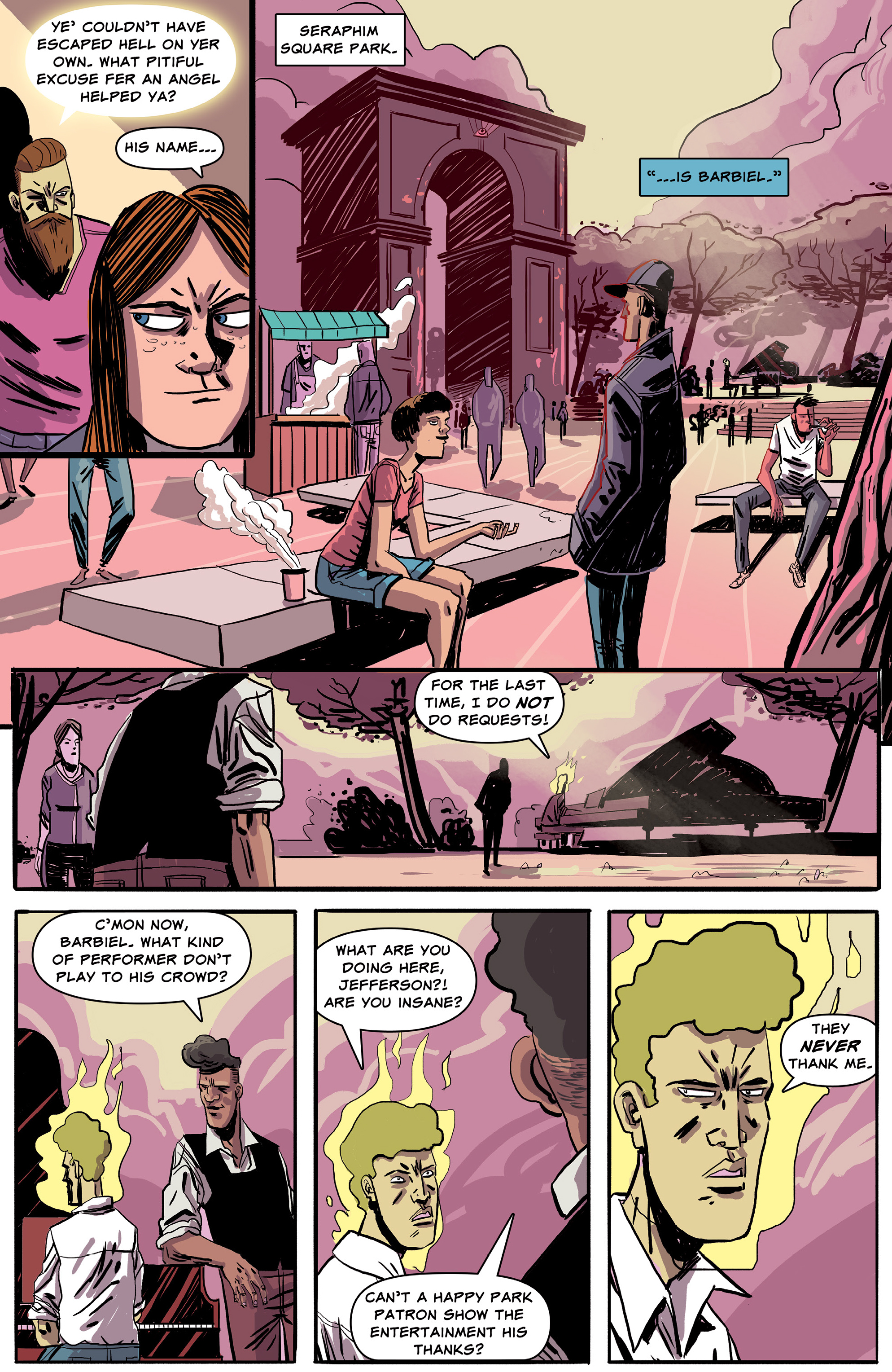 Read online Heavenly Blues comic -  Issue #5 - 14