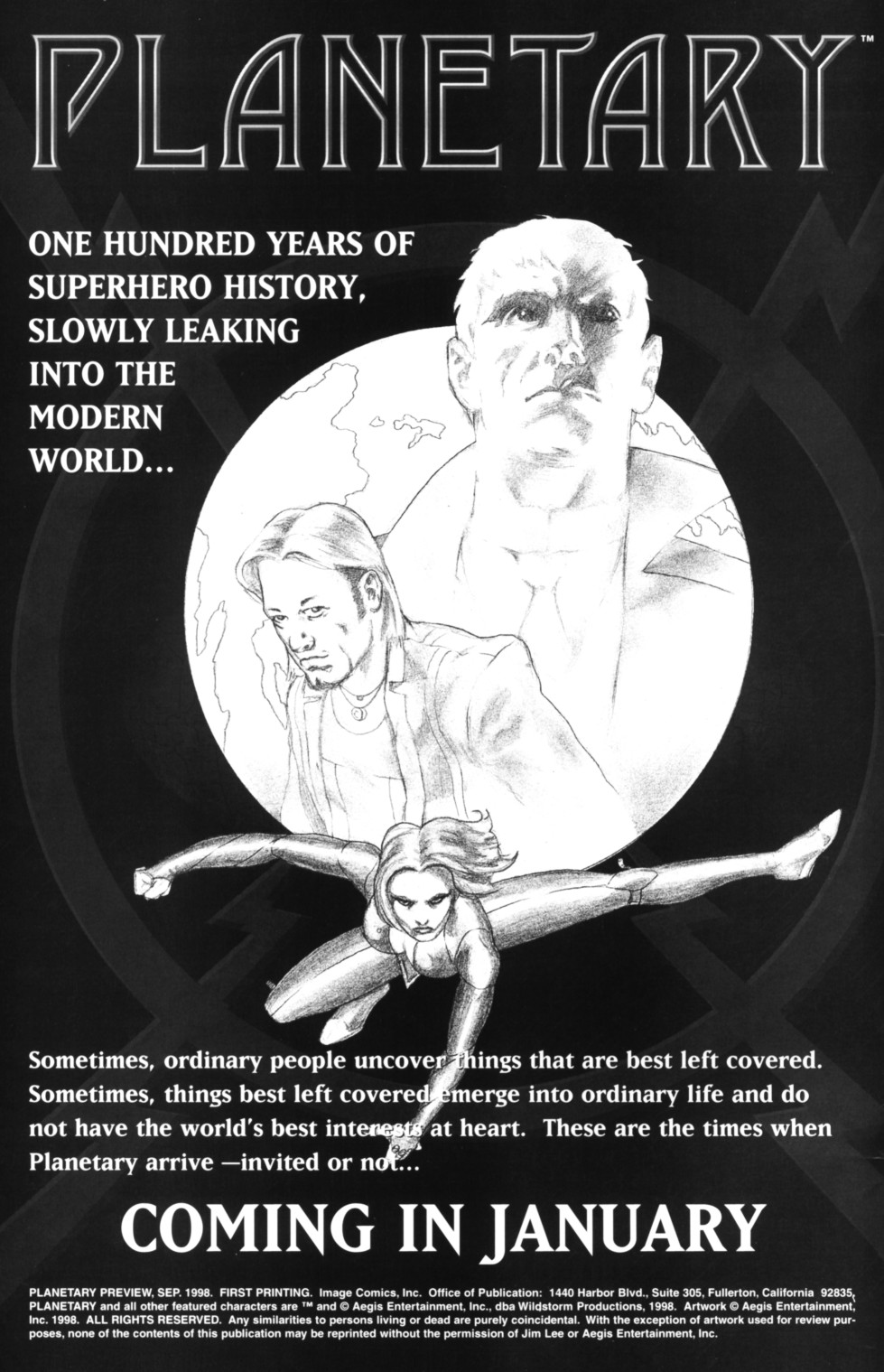 Read online Planetary comic -  Issue # _Preview - 2
