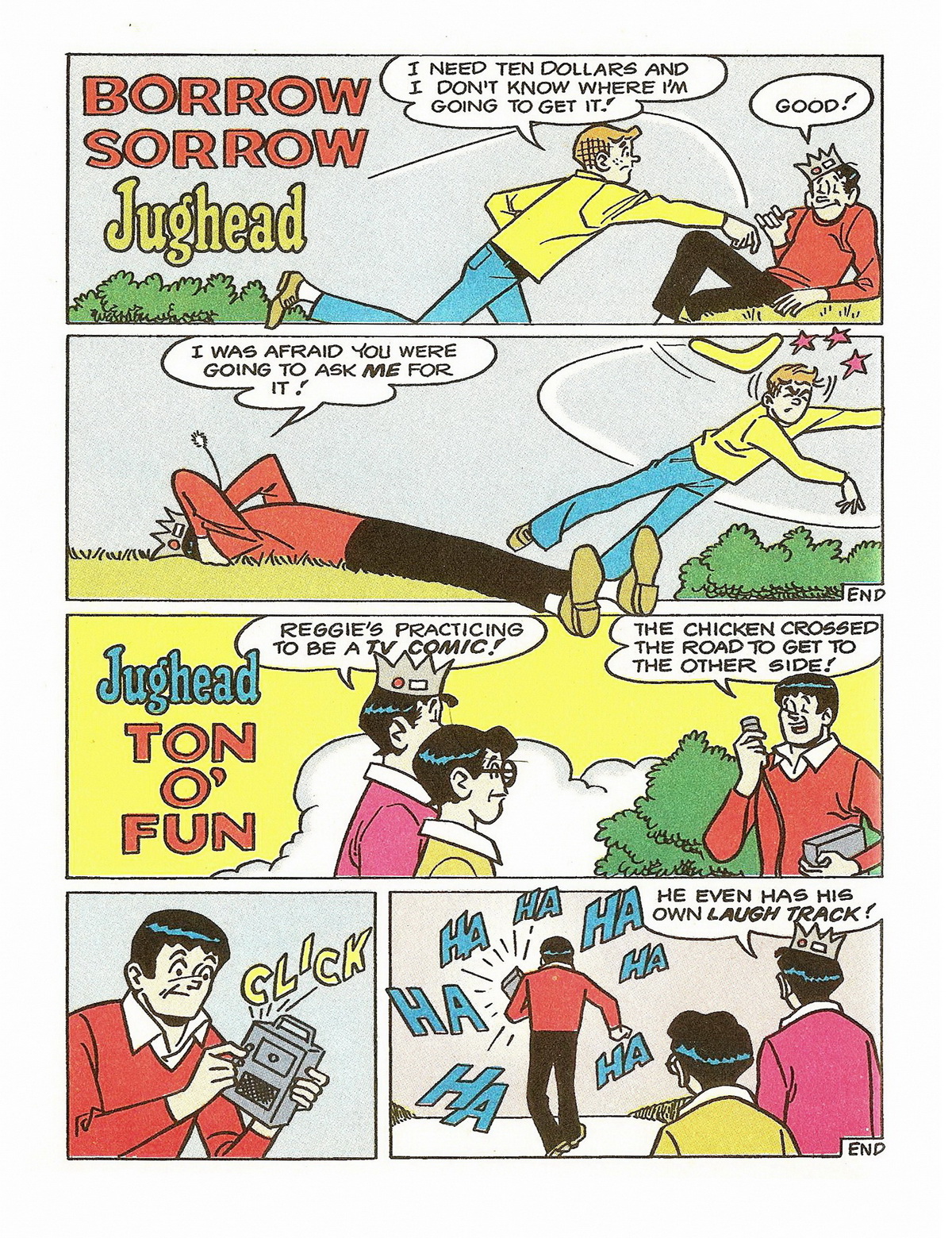 Read online Jughead's Double Digest Magazine comic -  Issue #39 - 98