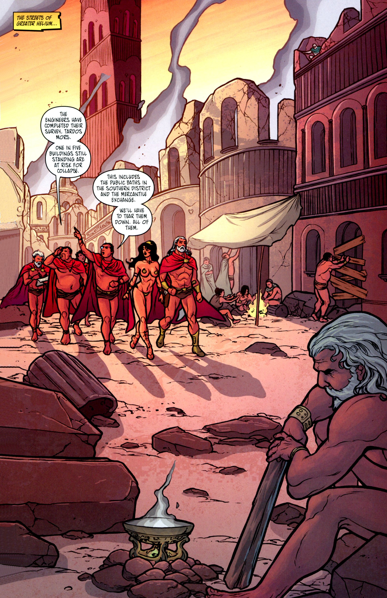 Read online Warlord Of Mars: Dejah Thoris comic -  Issue # _TPB 1 - Pirate Queen of Mars - 6