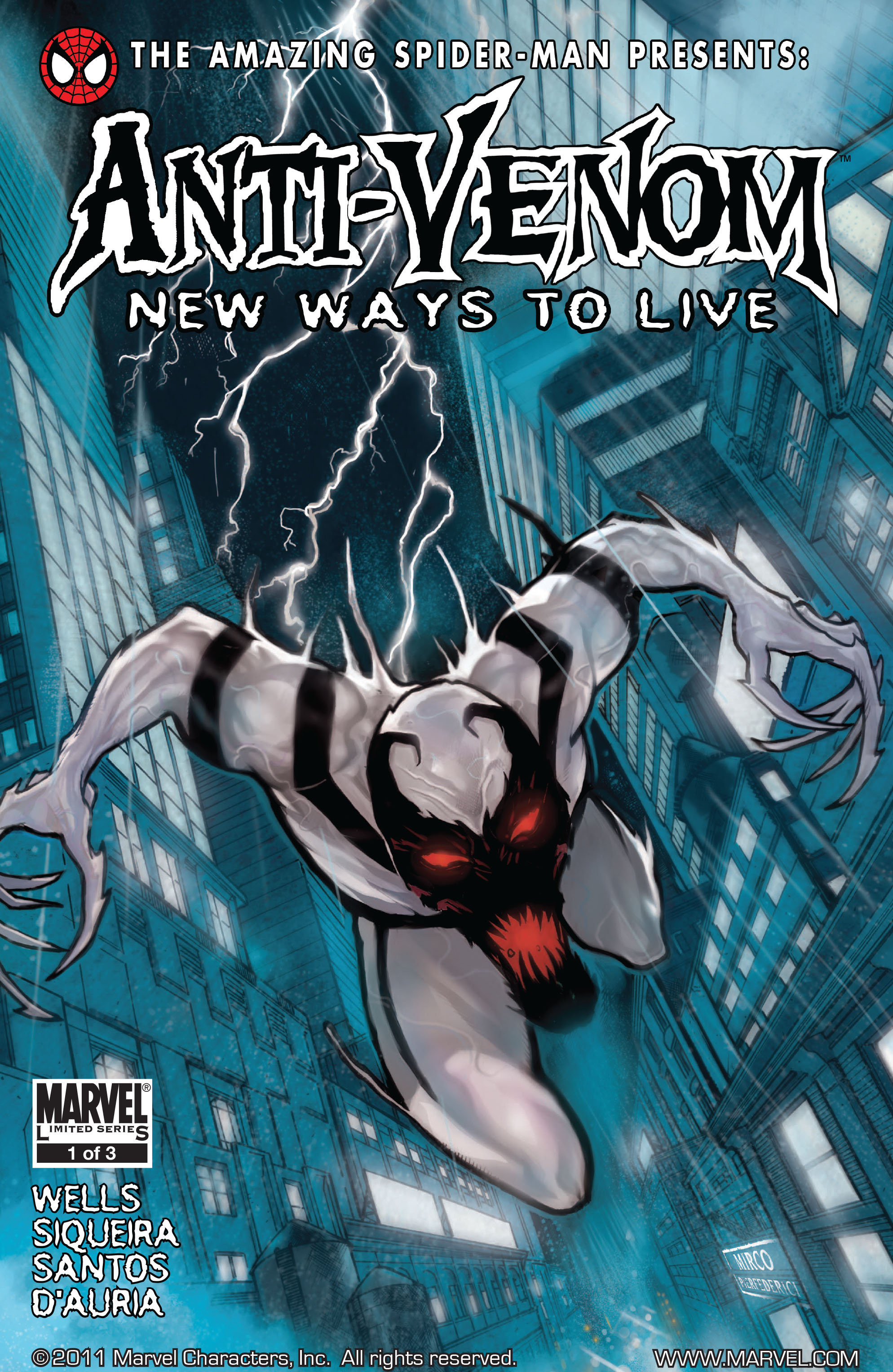 Read online Amazing Spider-Man Presents: Anti-Venom - New Ways To Live comic -  Issue #1 - 1