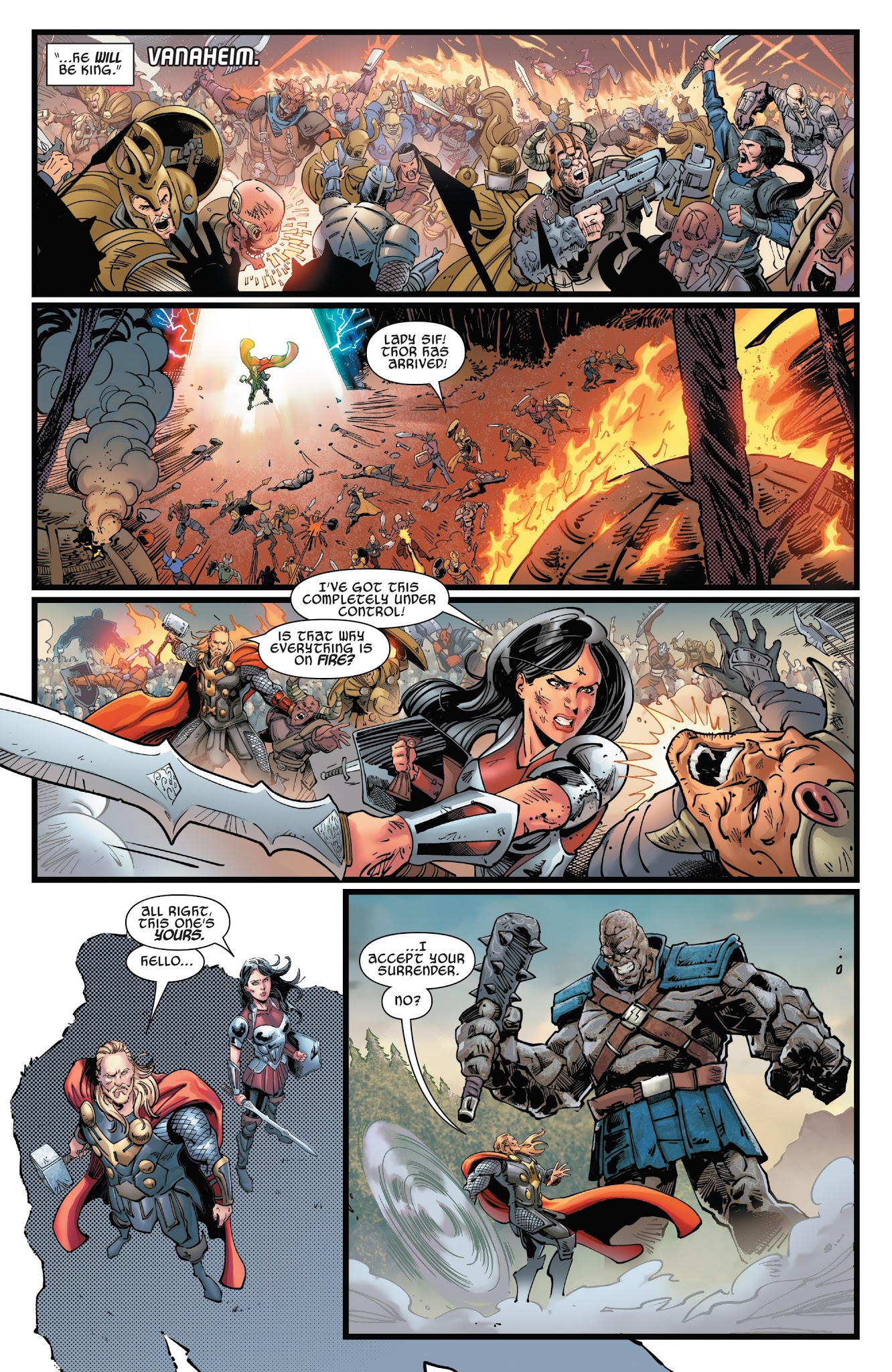 Read online Marvel's Thor: Ragnarok Prelude comic -  Issue #3 - 5
