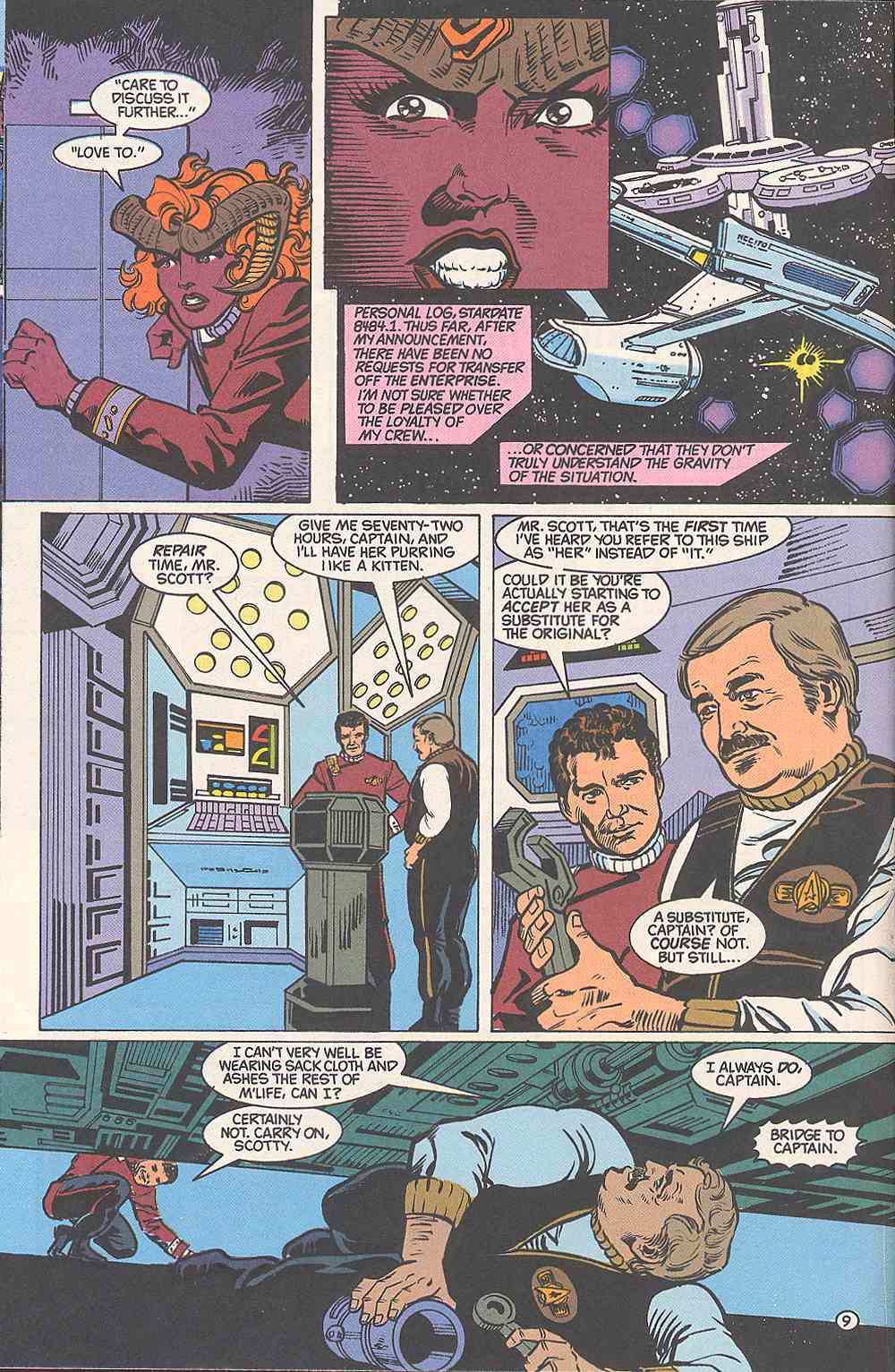 Read online Star Trek (1989) comic -  Issue #4 - 11