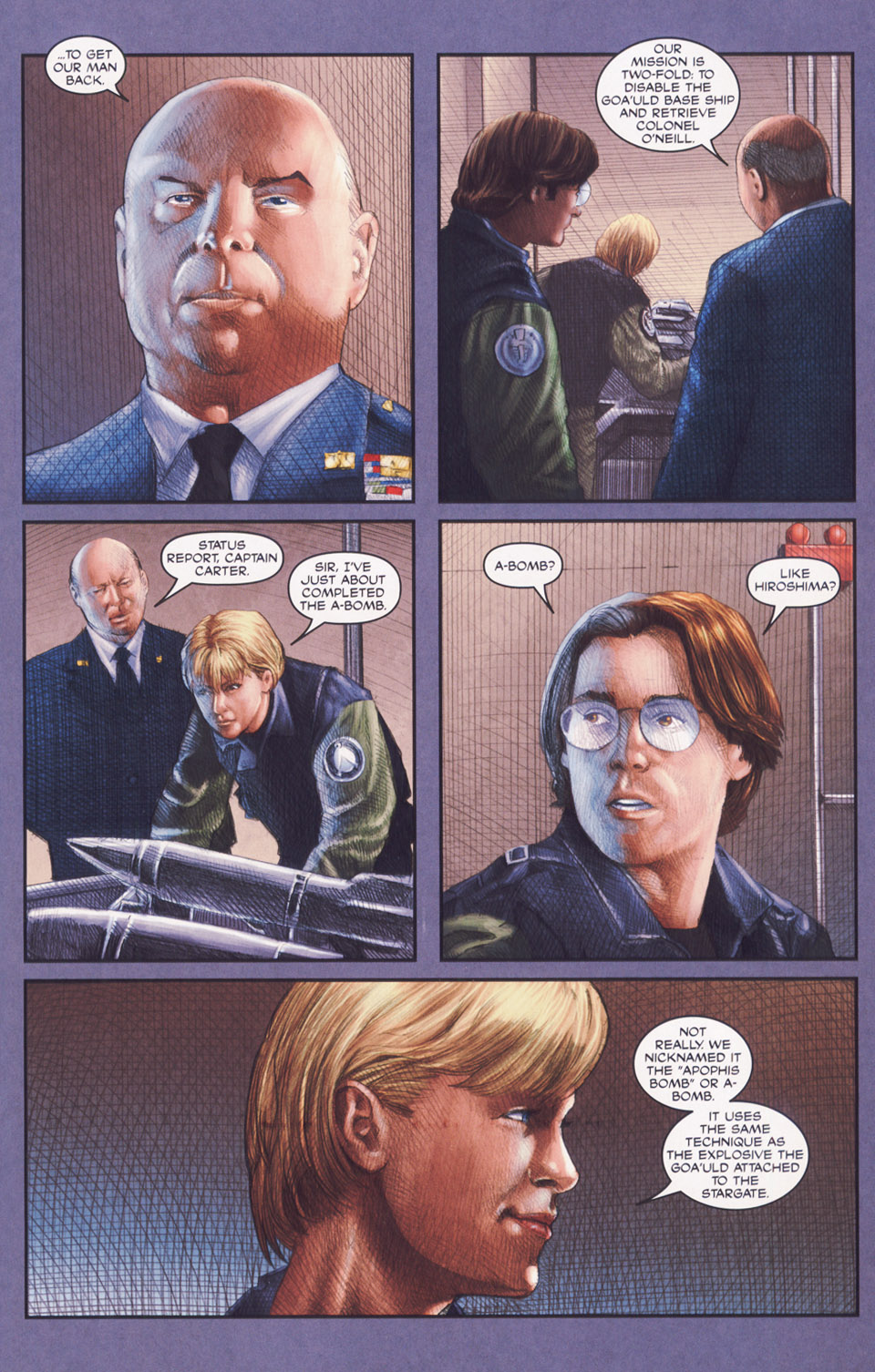 Read online Stargate SG-1: POW comic -  Issue #3 - 7