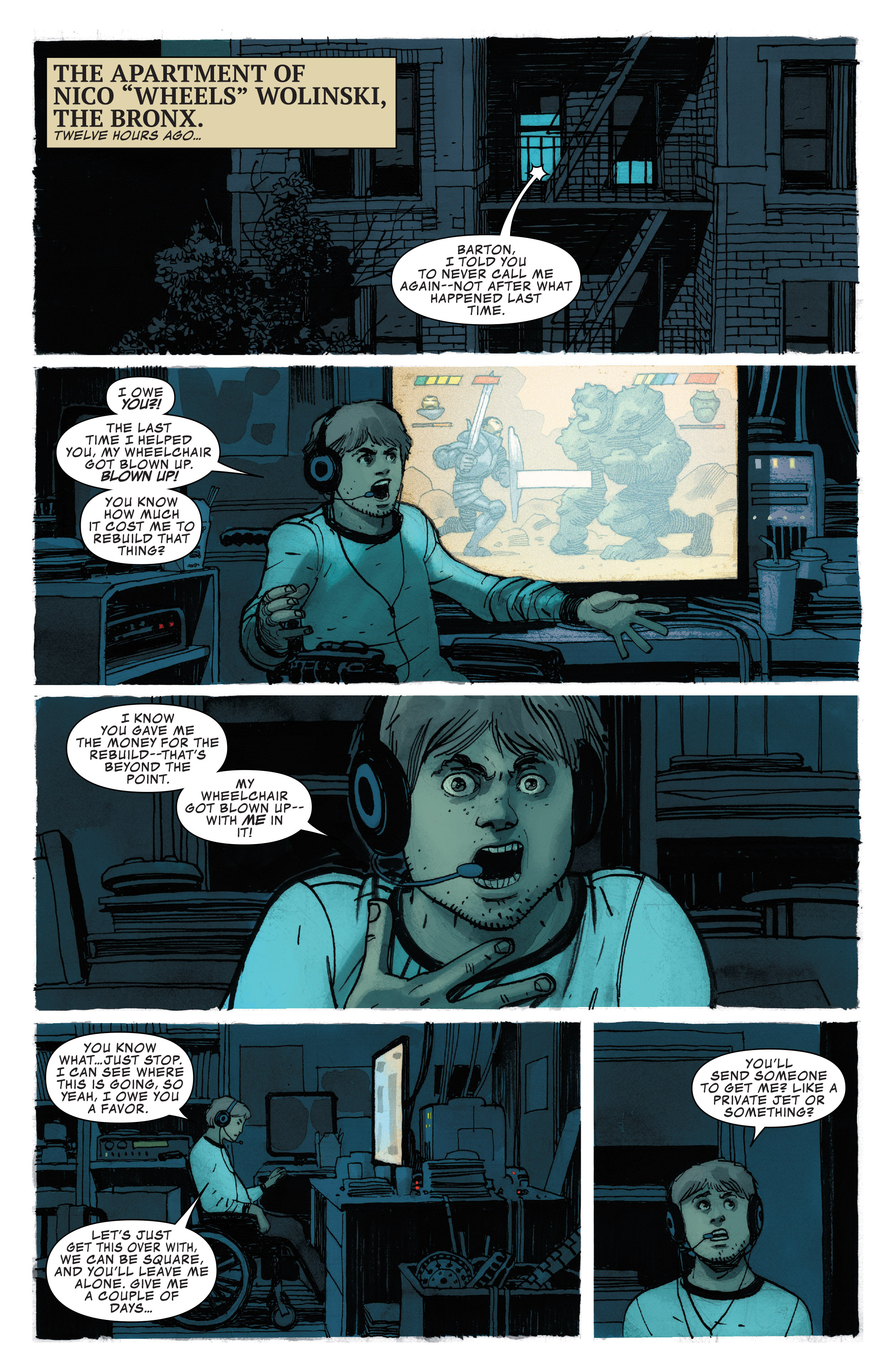 Read online Occupy Avengers comic -  Issue #6 - 3