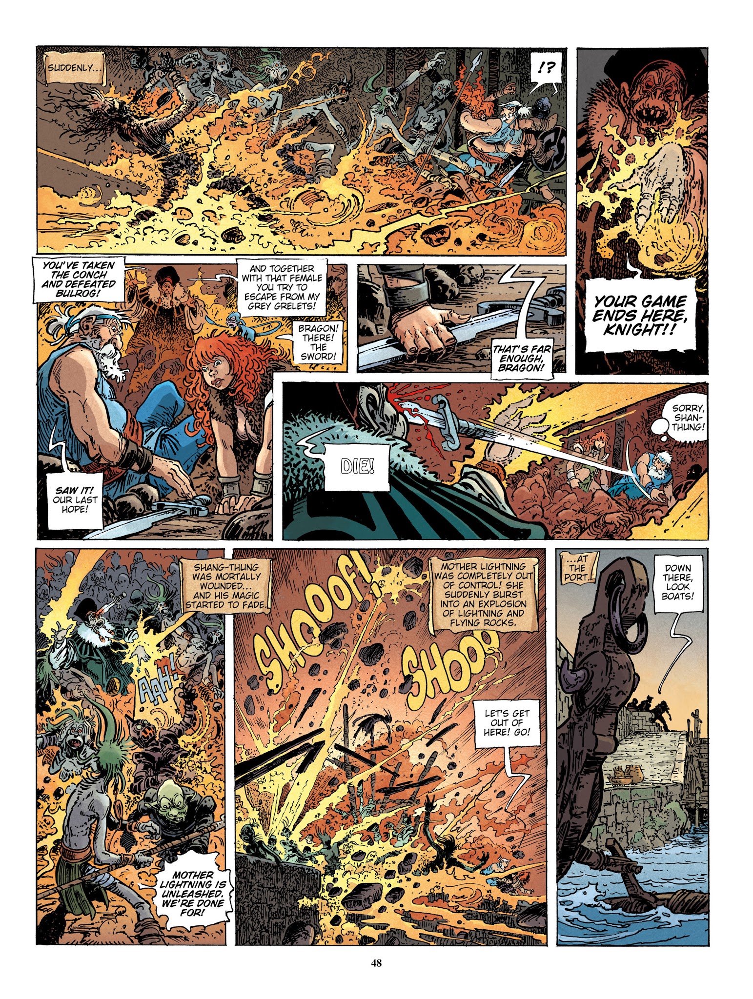 Read online The Quest for the Time Bird comic -  Issue # TPB - 49