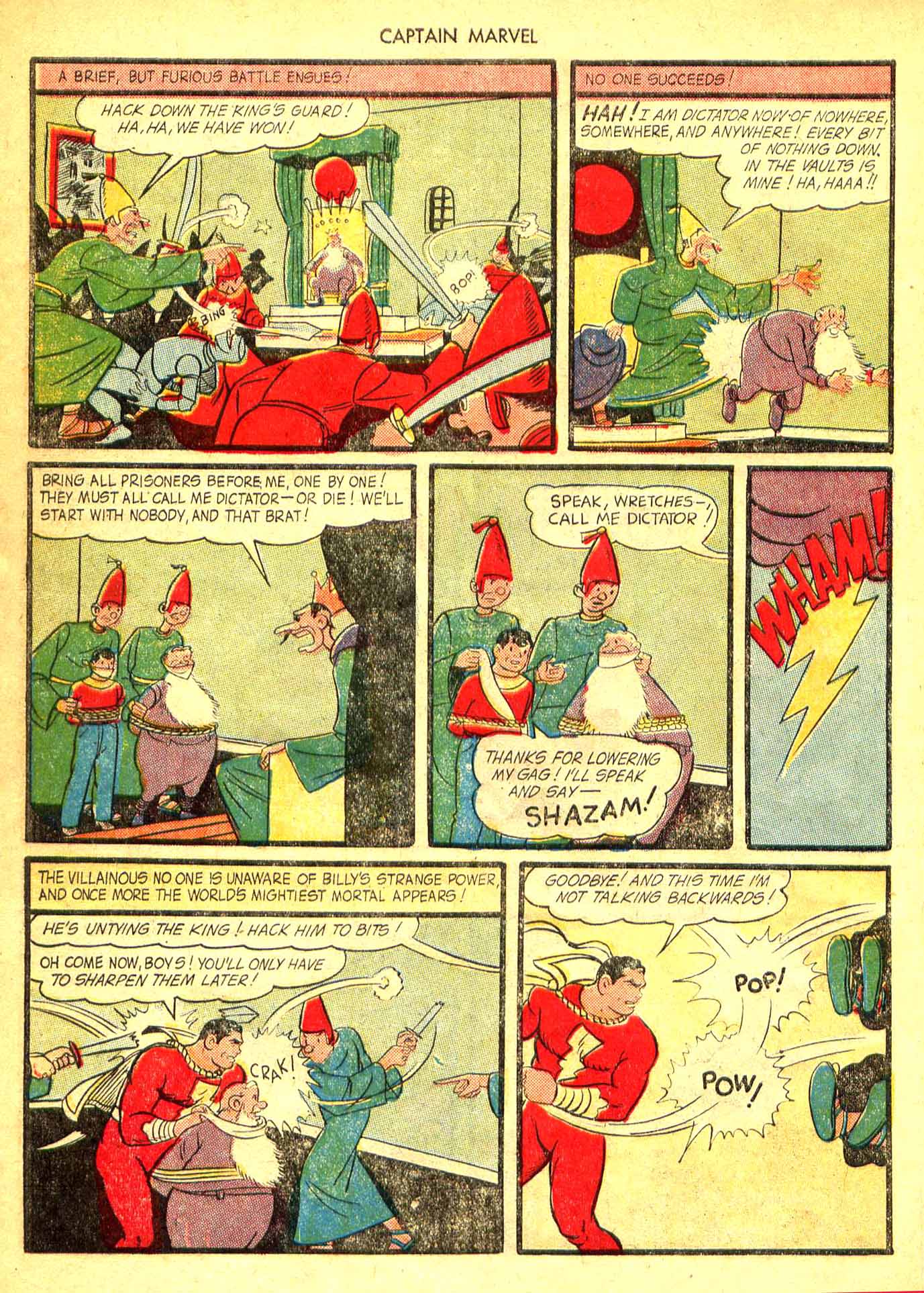 Read online Captain Marvel Adventures comic -  Issue #43 - 22