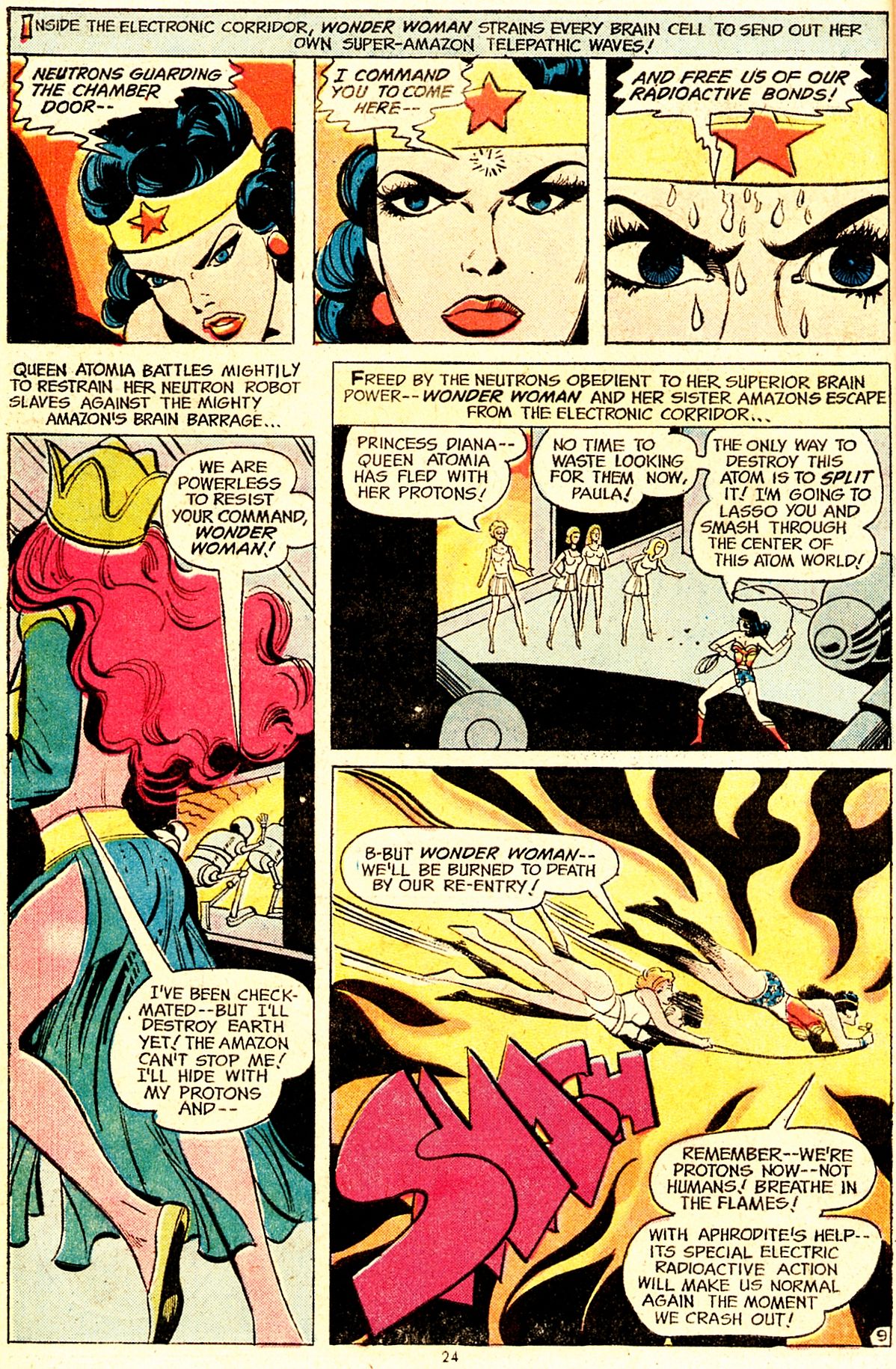 Read online Wonder Woman (1942) comic -  Issue #211 - 21
